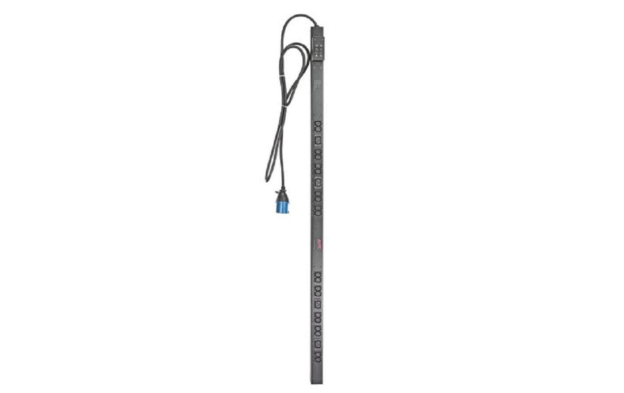 APC Rack PDU 7680 W (32 A, 230 V) – IEC 309 32A, 0U senkrecht – C13×20, C19×4 – schwarz