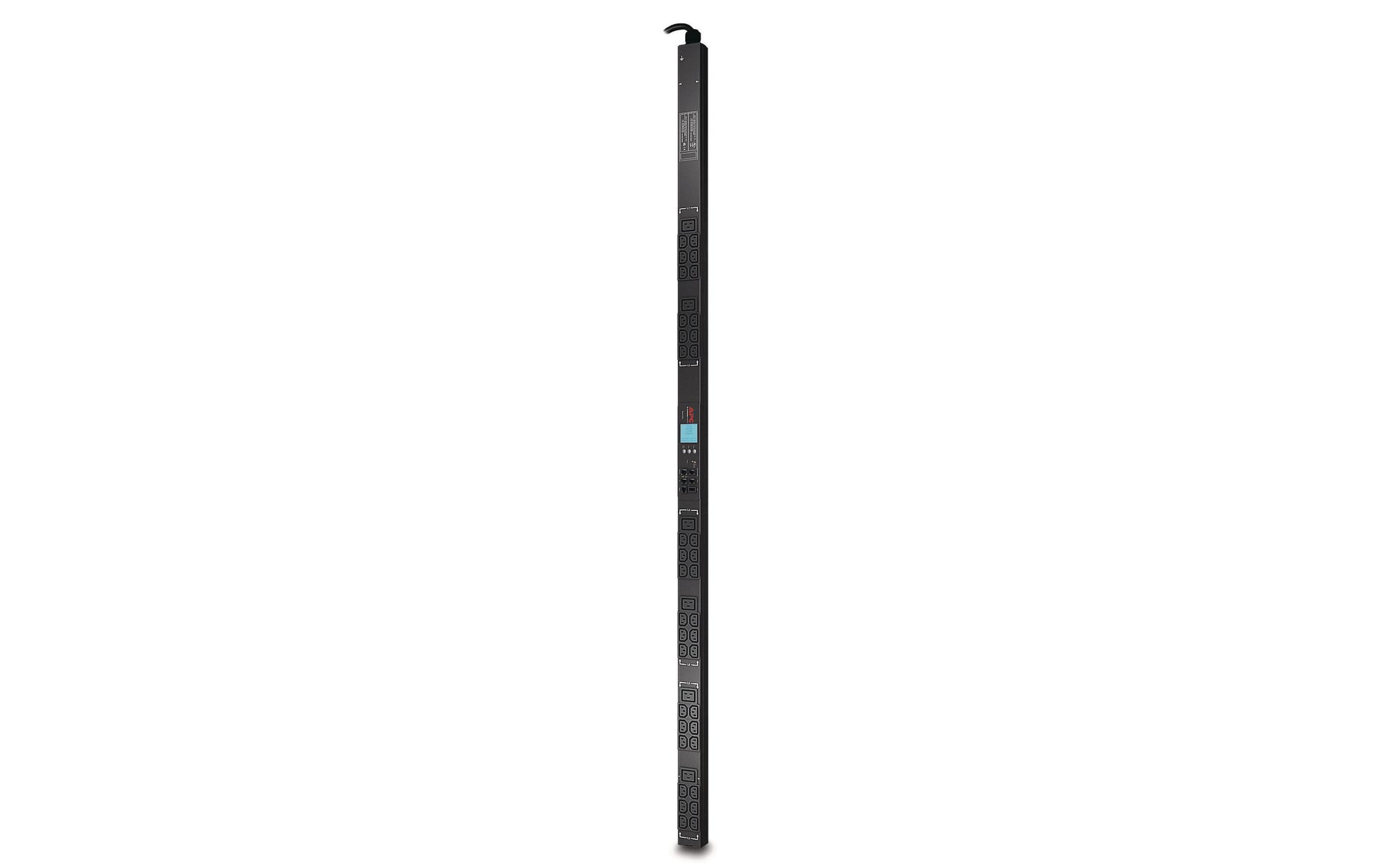 APC Rack-PDU Metered 0U, 3-phasig 11 kW, (36×C13 + 6×C19), Eingang IEC309 16 A, 1,83 m – schwarz