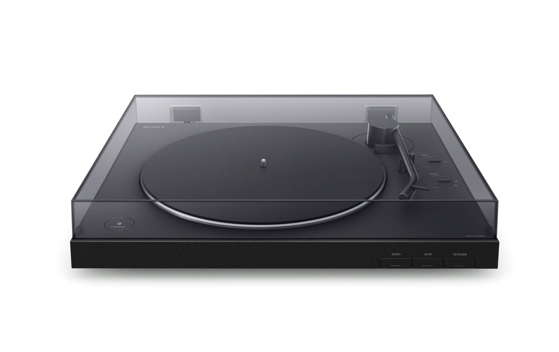 Sony PS-LX310BT – Plattenspieler – Riemenantrieb, 33⅓/45 U/min, Bluetooth, Phono-Vorstufe – Schwarz