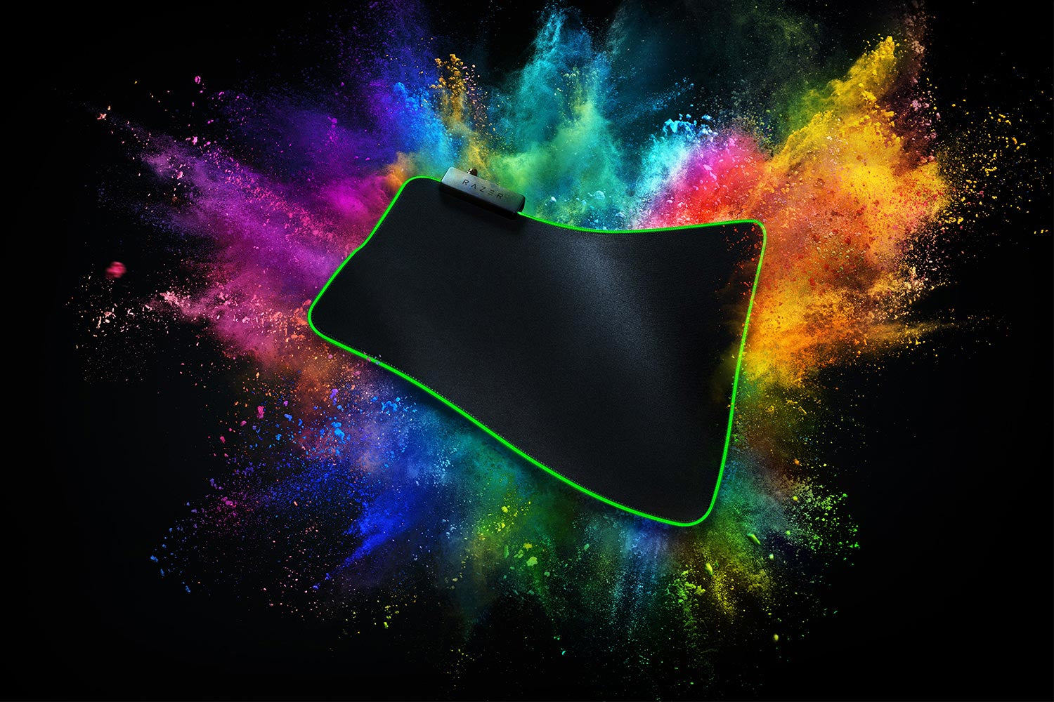 Razer Goliathus Extended Chroma – Gaming-Mauspad, USB, 2,1 m, Schwarz