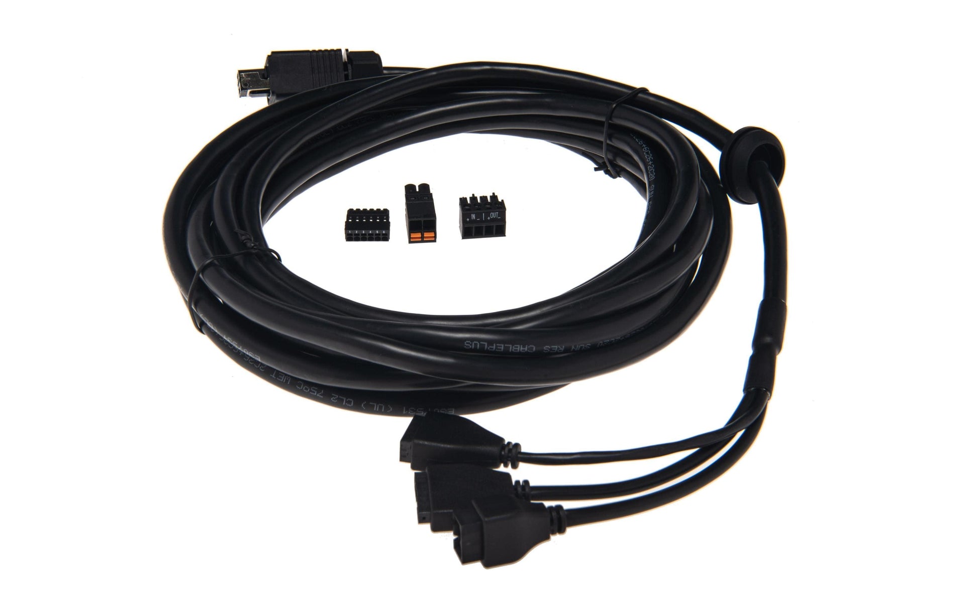 Axis 5506-191 Multicable C I/O Audio/PWR Kabel – 5 m, Schwarz