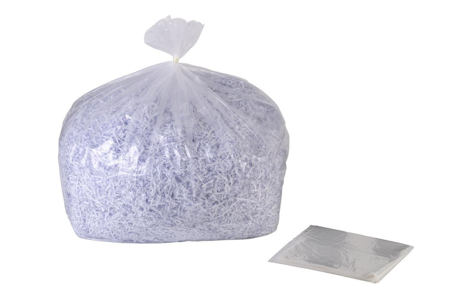 Rexel Aktenvernichtersäcke – 100 Stk., für 115 l, transparent