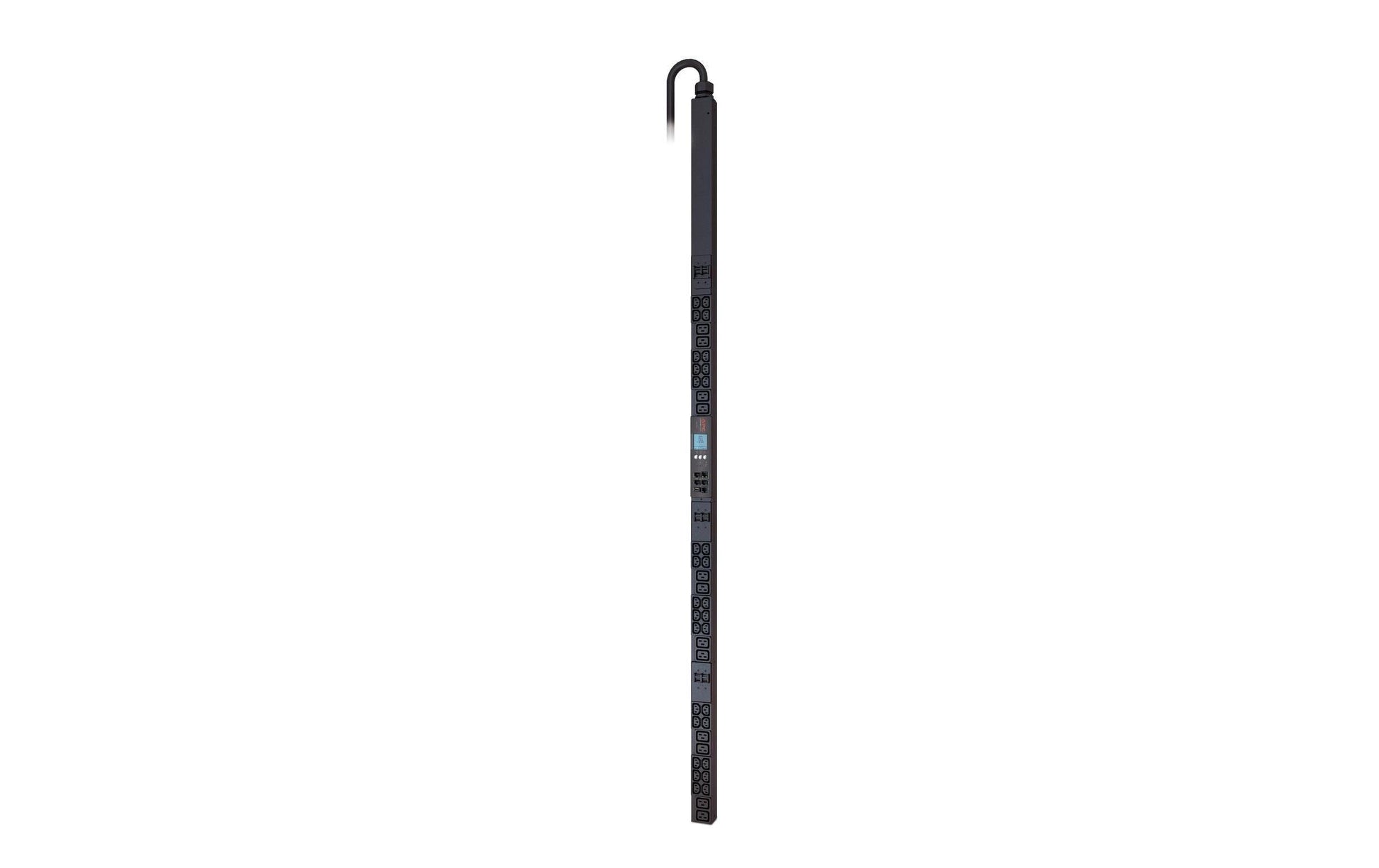 APC Rack PDU 2G – Rack-PDU Metered, 3-phasig, 30× IEC C13 + 12× IEC C19, Stecker IEC 60309, 0U vertikal