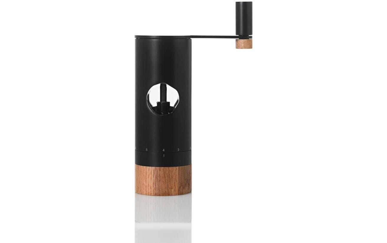 AdHoc POWERMILL MP53 – Salz-/Pfeffermühle Ø 6 × 20 cm, Edelstahl/Eiche, Keramikmahlwerk