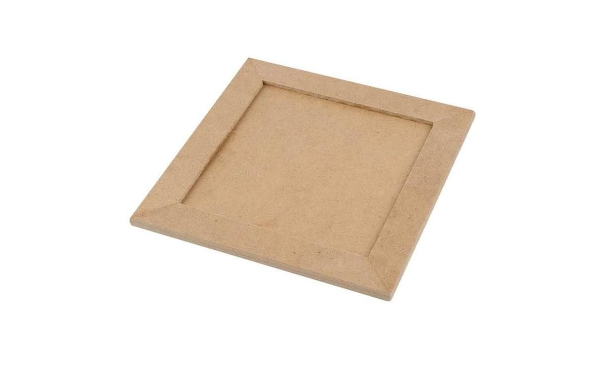Creativ Company Bilderrahmen – für 11 × 11 cm – MDF, braun