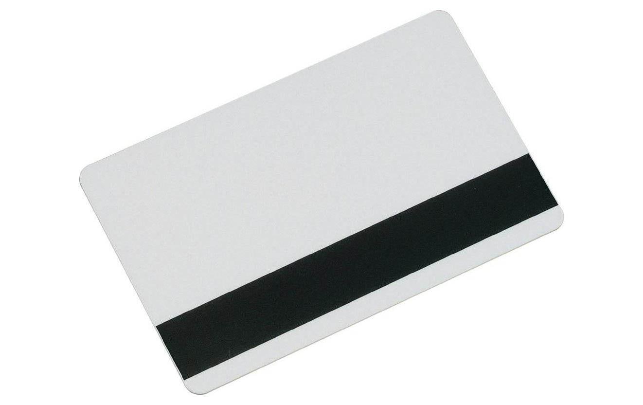 Zebra Magnetkarten, PVC, 0,76 mm, LoCo, 100 Stück