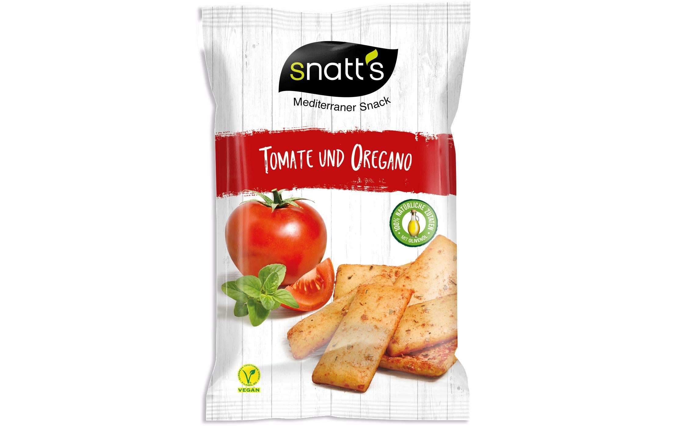 Snatt's Brotsnack – Tomate & Oregano – 120 g