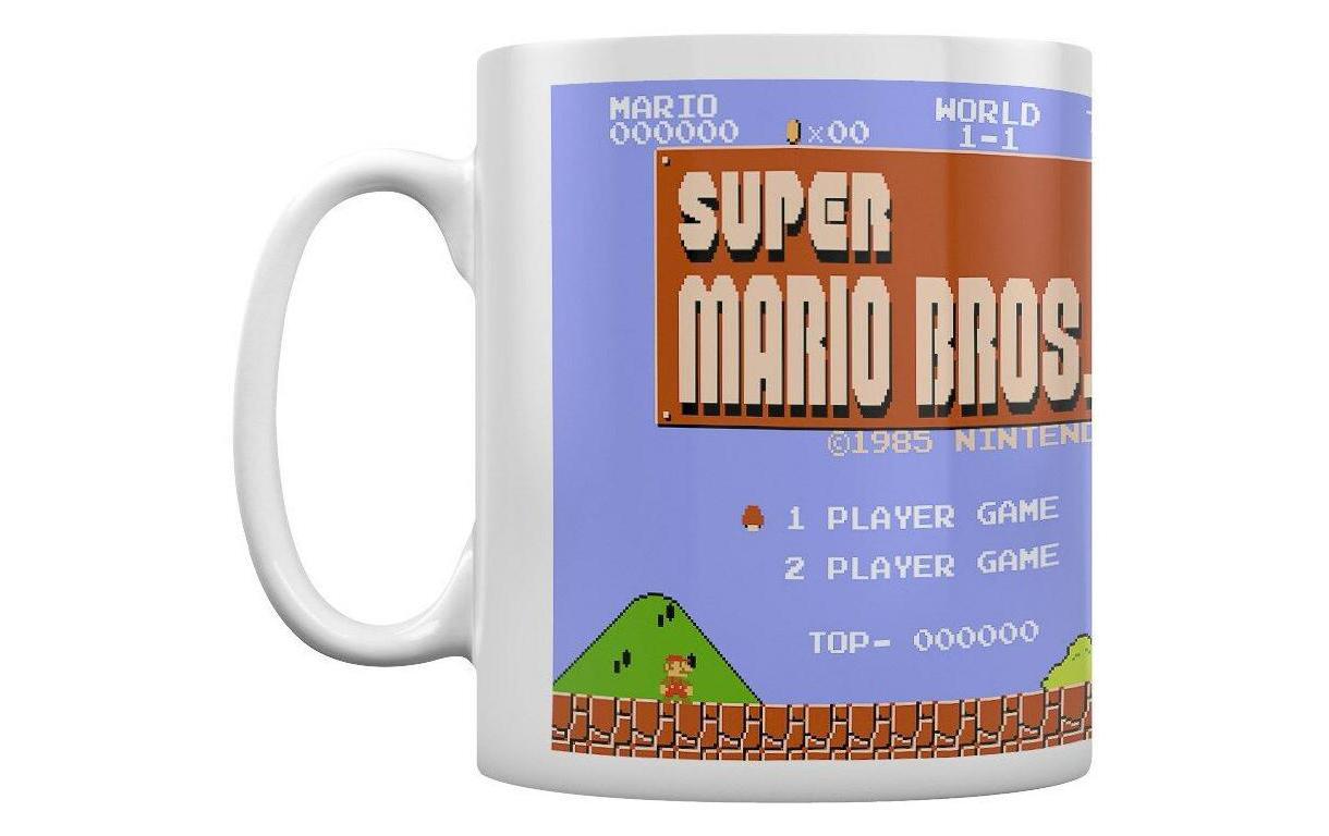 PYRAMID Kaffeetasse – 315 ml, Keramik, Blau/Weiss, spülmaschinenfest, mikrowellengeeignet