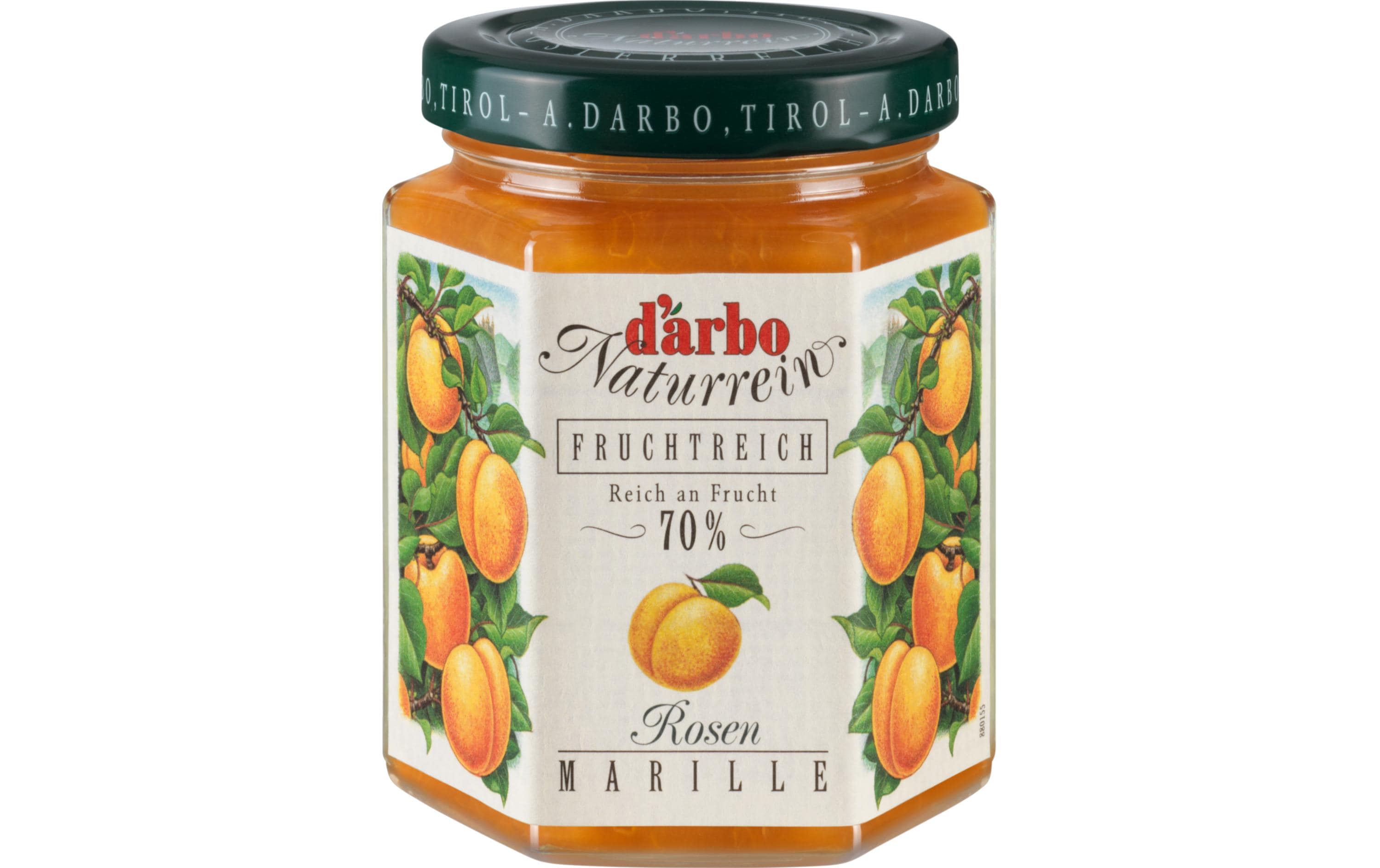 D'arbo Fruchtaufstrich Marille – vegan – 200 g