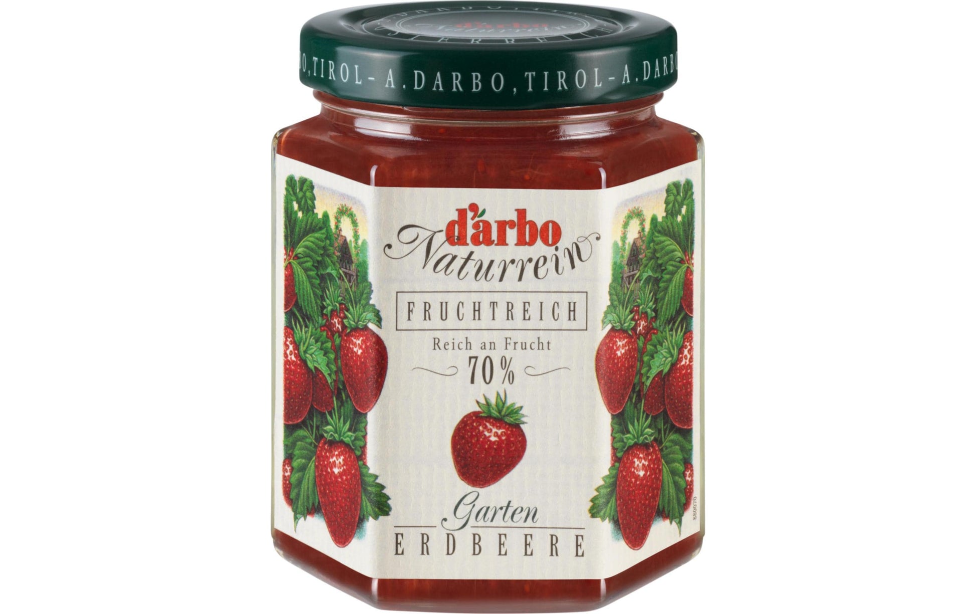D'arbo Fruchtaufstrich Erdbeere – 200 g