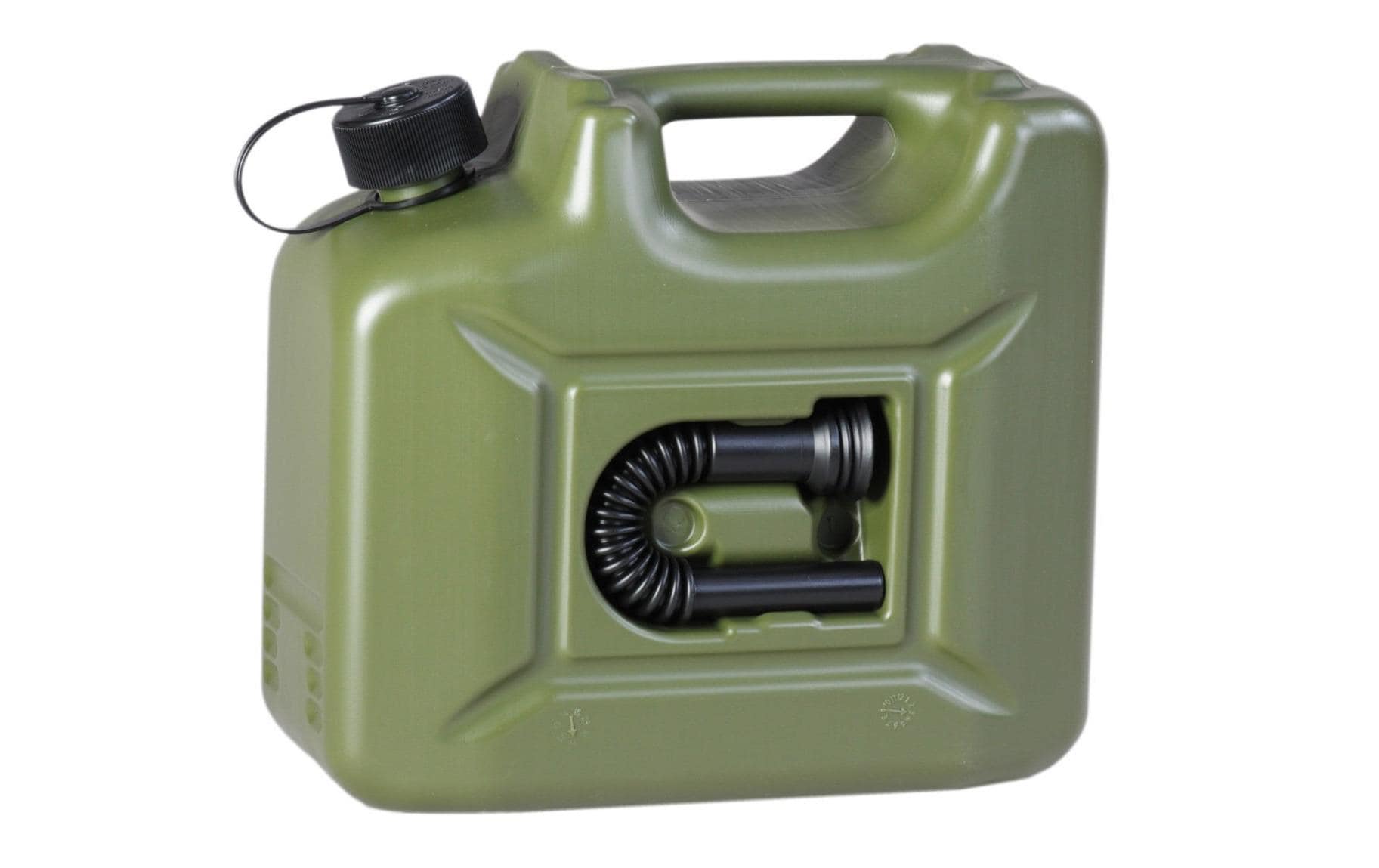 HP Autozubehör Kanister (Kraftstoff) 10 l – grün, Kunststoff