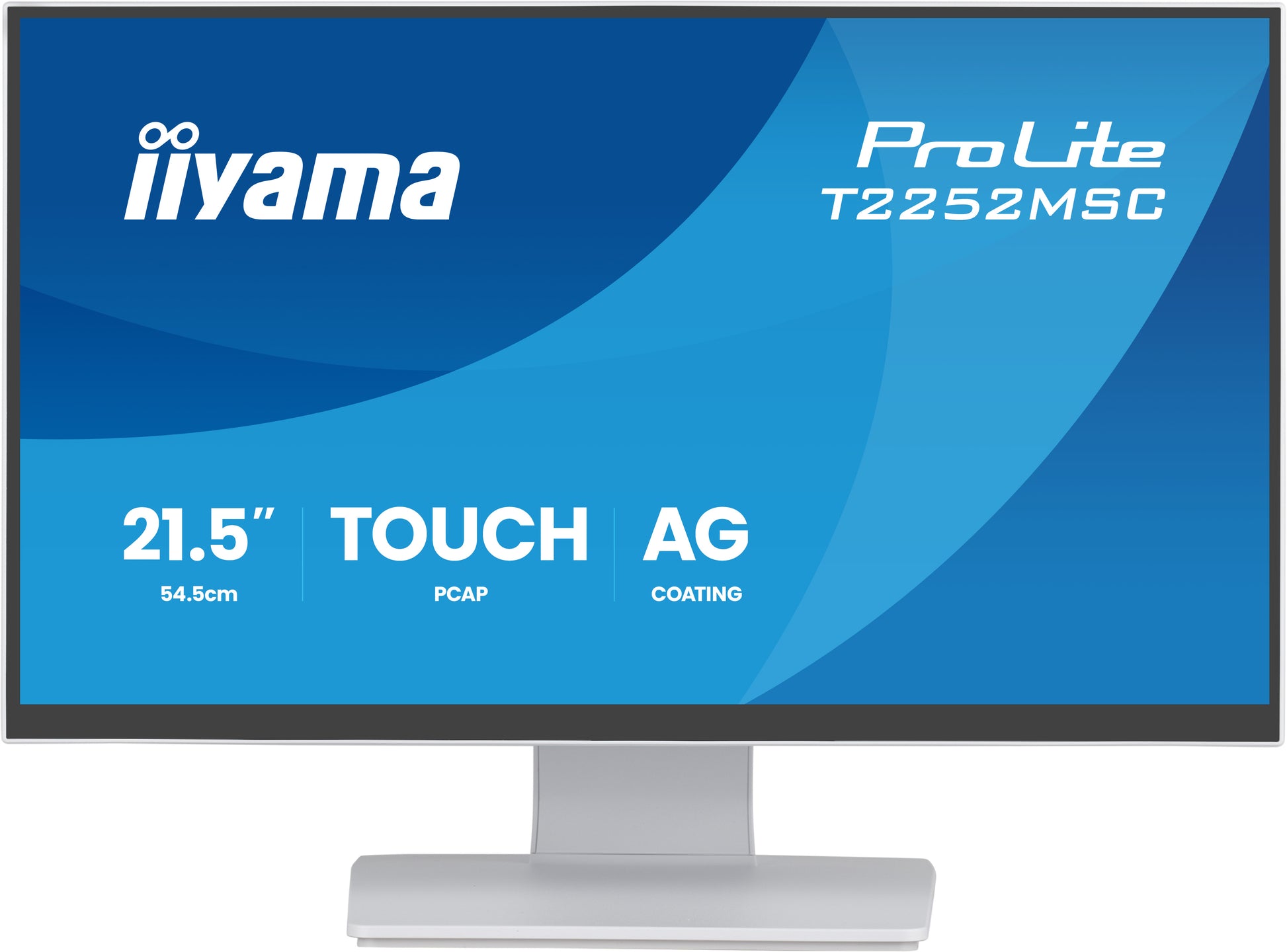 iiyama T2252MSC-W2AG – Monitor, 21,5", 1920 × 1080 (Full HD), Touch, HDMI, USB