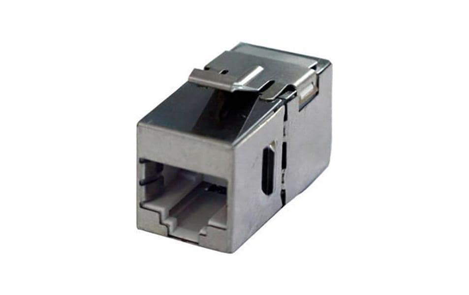 Bachmann Keystone-Modul CAT6 – RJ-45, geschirmt, Edelstahl