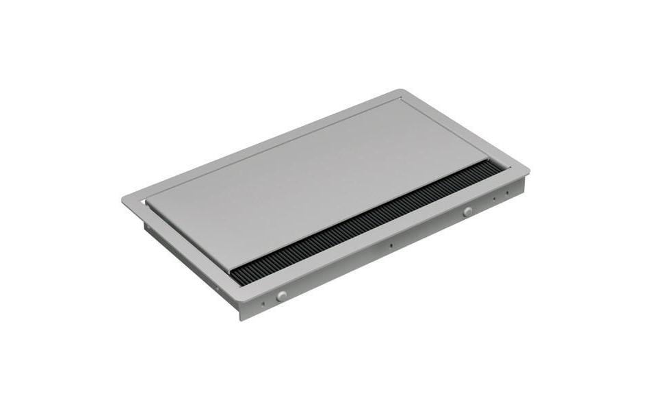 Bachmann CONI COVER Einbaurahmen, Einbau, Stahl / Edelstahl, 248×24×149 mm – Silbergrau