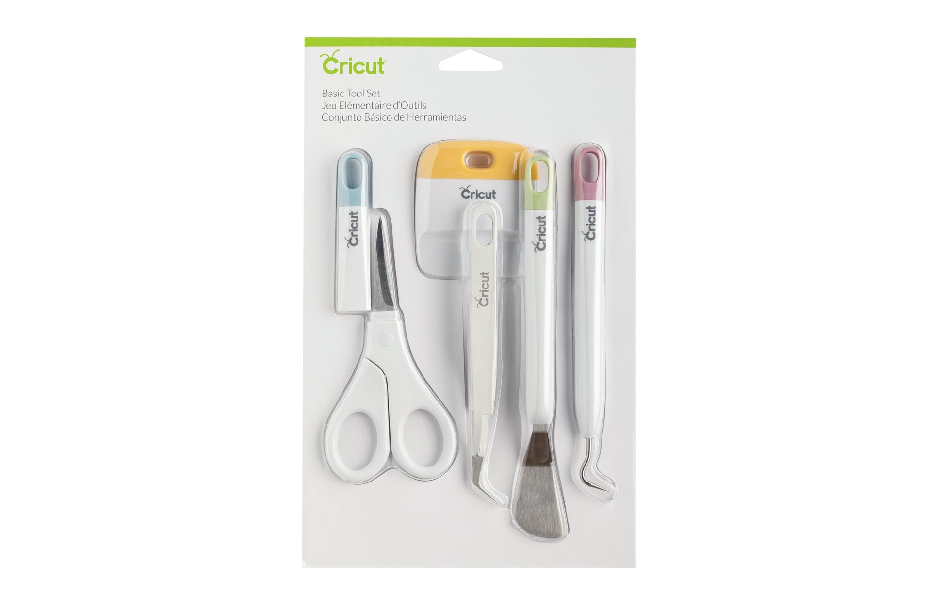 Cricut Werkzeugset Basic – für Cricut Schneideplotter, Mehrfarbig