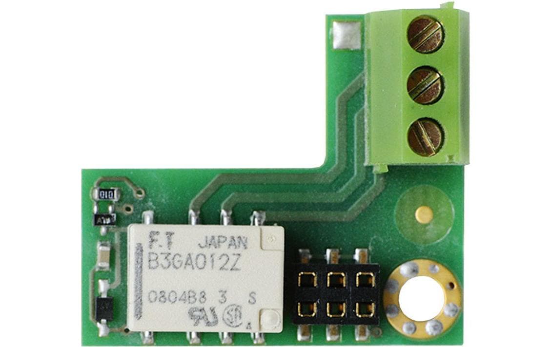 2N 9137310E Zusatzschaltkontakt – PoE, 107×29×130 mm, Grün, für 2N Helios Vario / Helios IP Vario