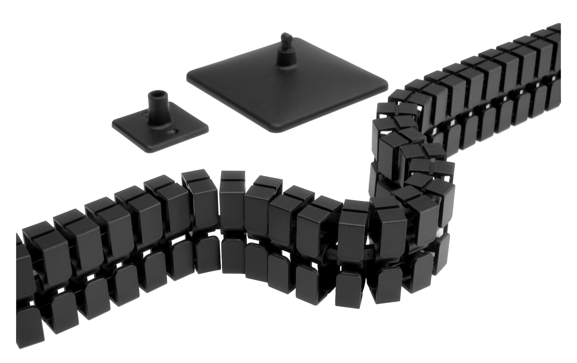 Actiforce SLIM Kabelschlange – 1,4 m – Kunststoff – Schwarz, für Actiforce Steh- & Sitzgestelle, 1 Stk.