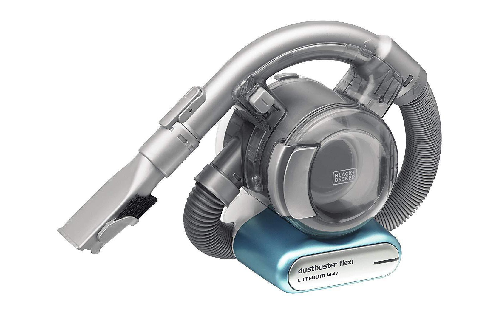 Black & Decker Black+Decker PD1420LP – Akku-Handstaubsauger – Trocken, beutellos, 14,4 V, 13 min – Blau/Grau