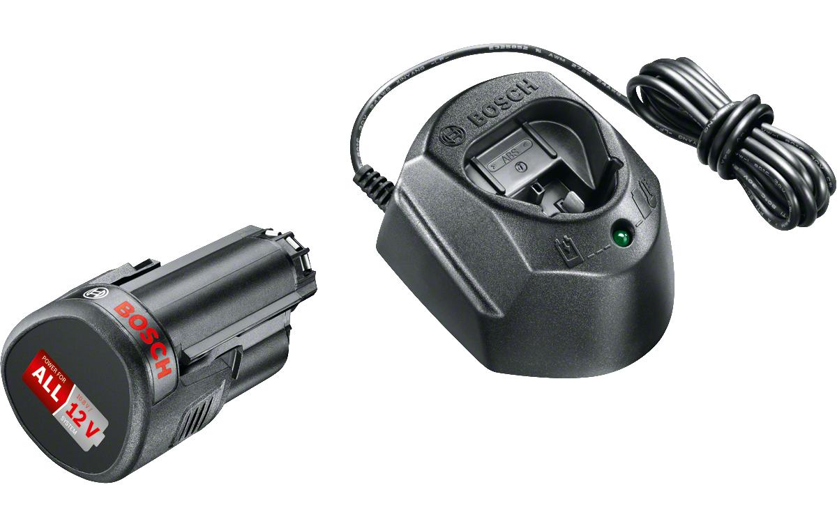 Bosch Akku- & Ladegerät-Set 12 V 1,5 Ah (18,9 Wh) – POWER FOR ALL 12 V