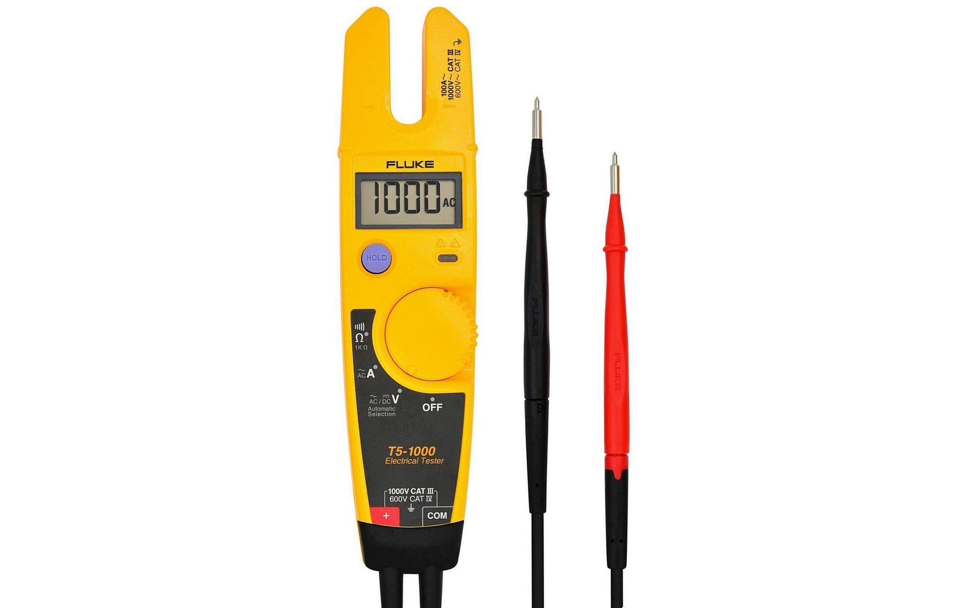 Fluke T5 – Multimeter, bis 1000 V AC, bis 100 A AC