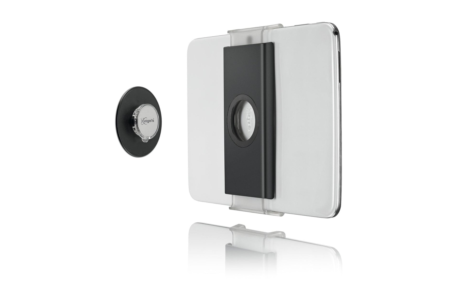 Vogel's RingO TMS 1010 Tablet-Wandhalterung – für Tablets bis 10", inkl. 2 Wandhalterungen, drehbar – Schwarz