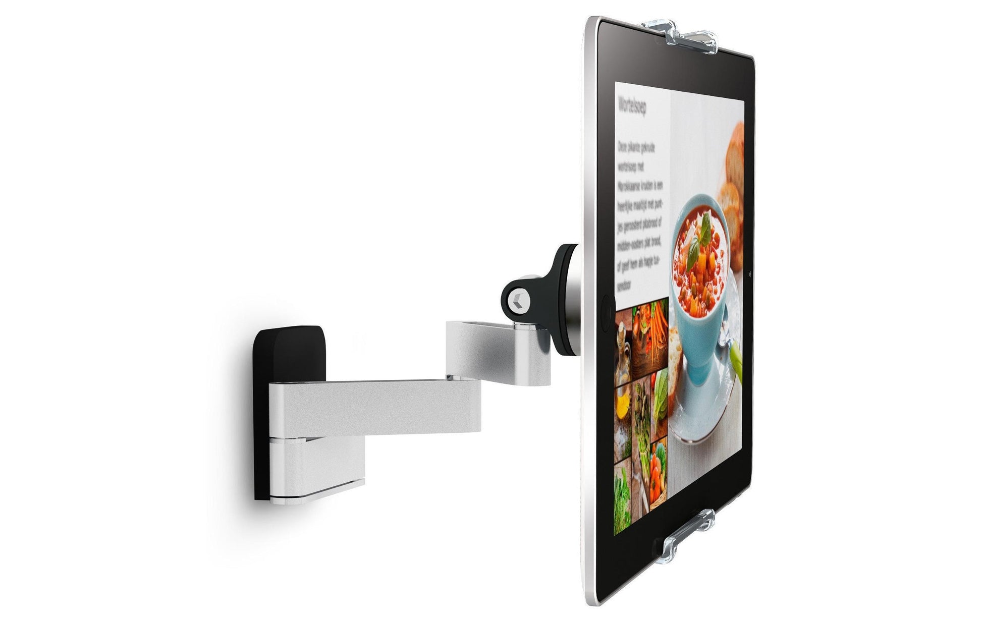 Vogel's Tablet-Wandhalterung – für Tablets bis 13", neigbar – Grau