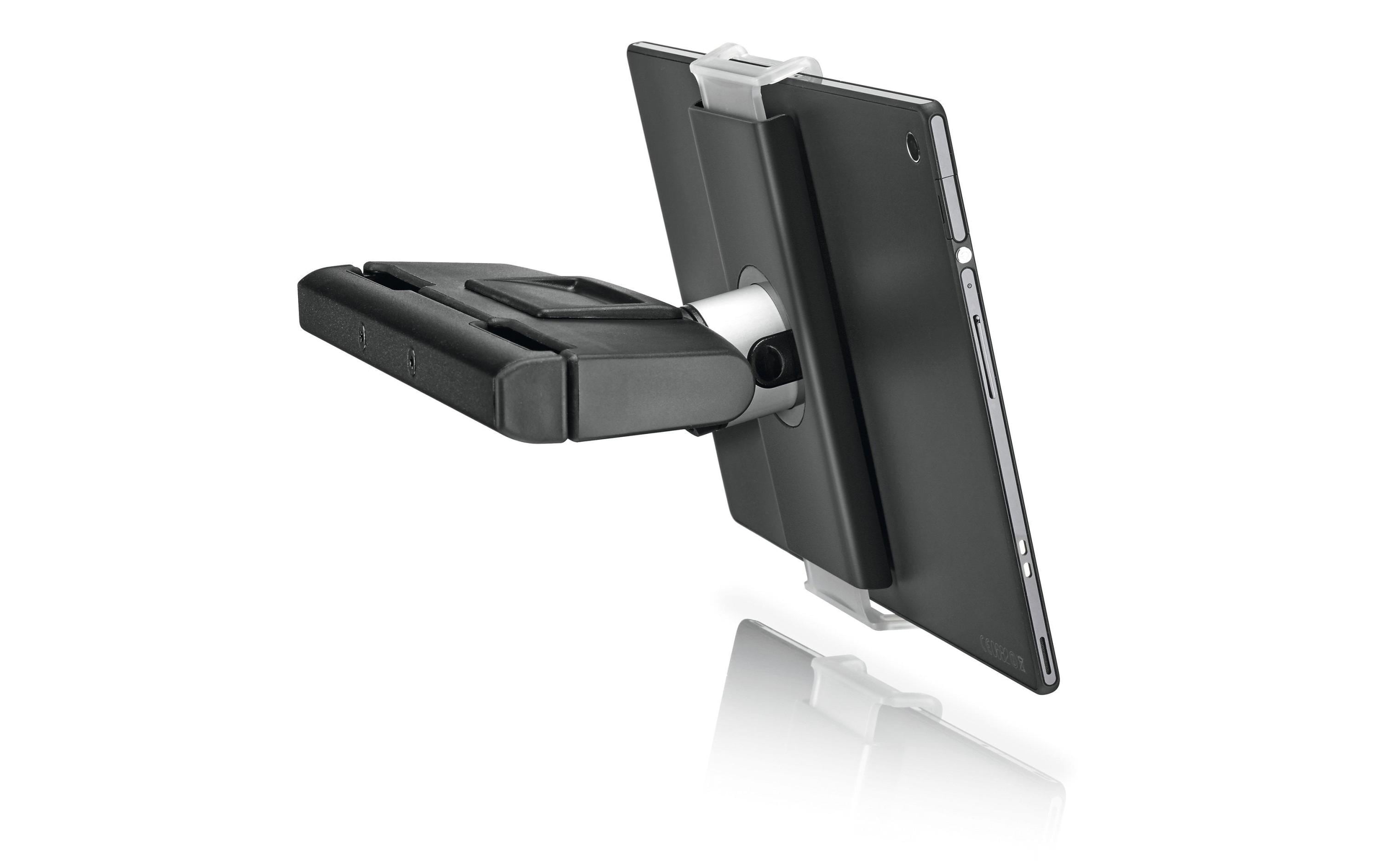 Vogel's Fahrzeug-Dock für Tablets bis 10" – neigbar, inkl. Autohalterung – Schwarz