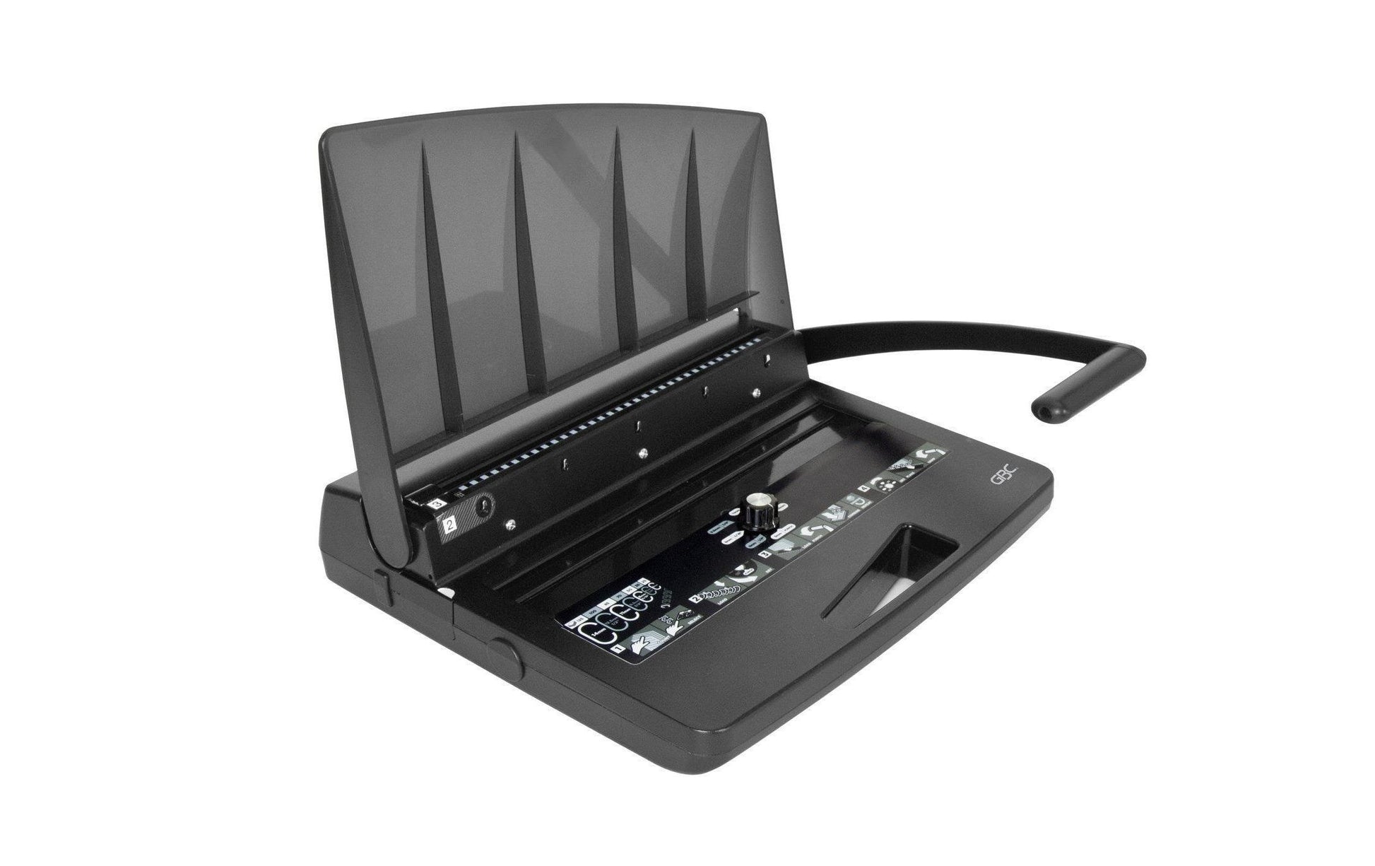 GBC WireBind W15 Stanz- und Bindemaschine – Drahtbindung, für Drahtbinderücken bis Ø 14 mm, A3, bis 15 Blatt