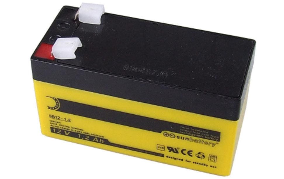 ABUS Ersatzakku BT2012 – Blei (VRLA), 1200 mAh, 12 V – für ABUS Secvest