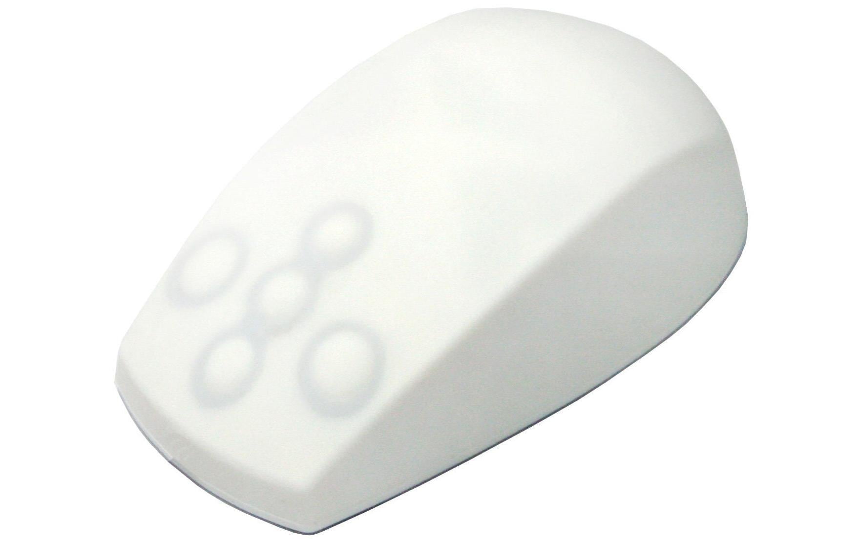 Active Key AK-PMT2LB-FS IP68 Hygiene-Maus – kabellos, 5 Tasten, beidhändig, abwaschbar/desinfizierbar, weiss