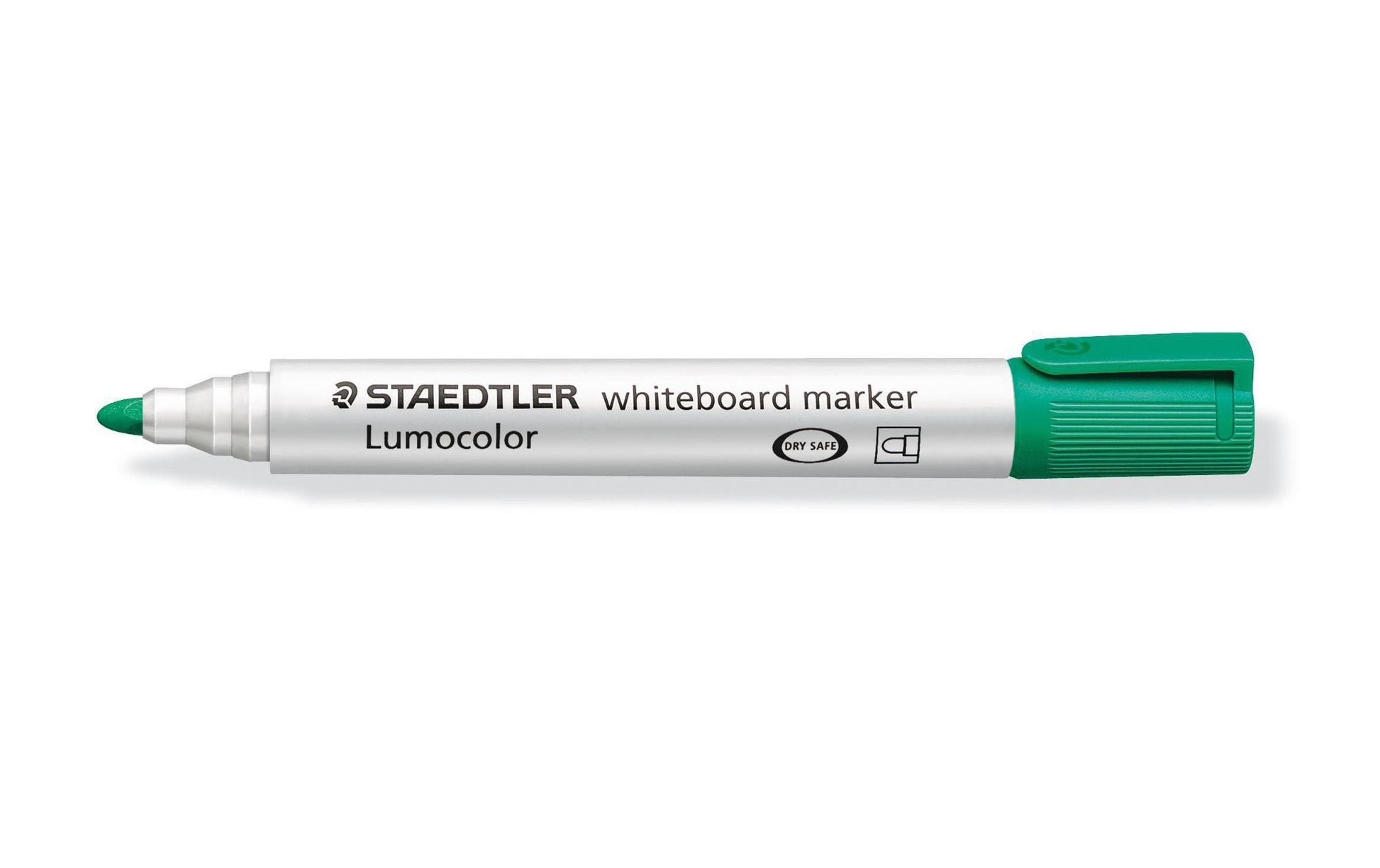 Staedtler Whiteboard-Marker – grün, trocken abwischbar, nachfüllbar – für Whiteboards, Porzellan & Glas