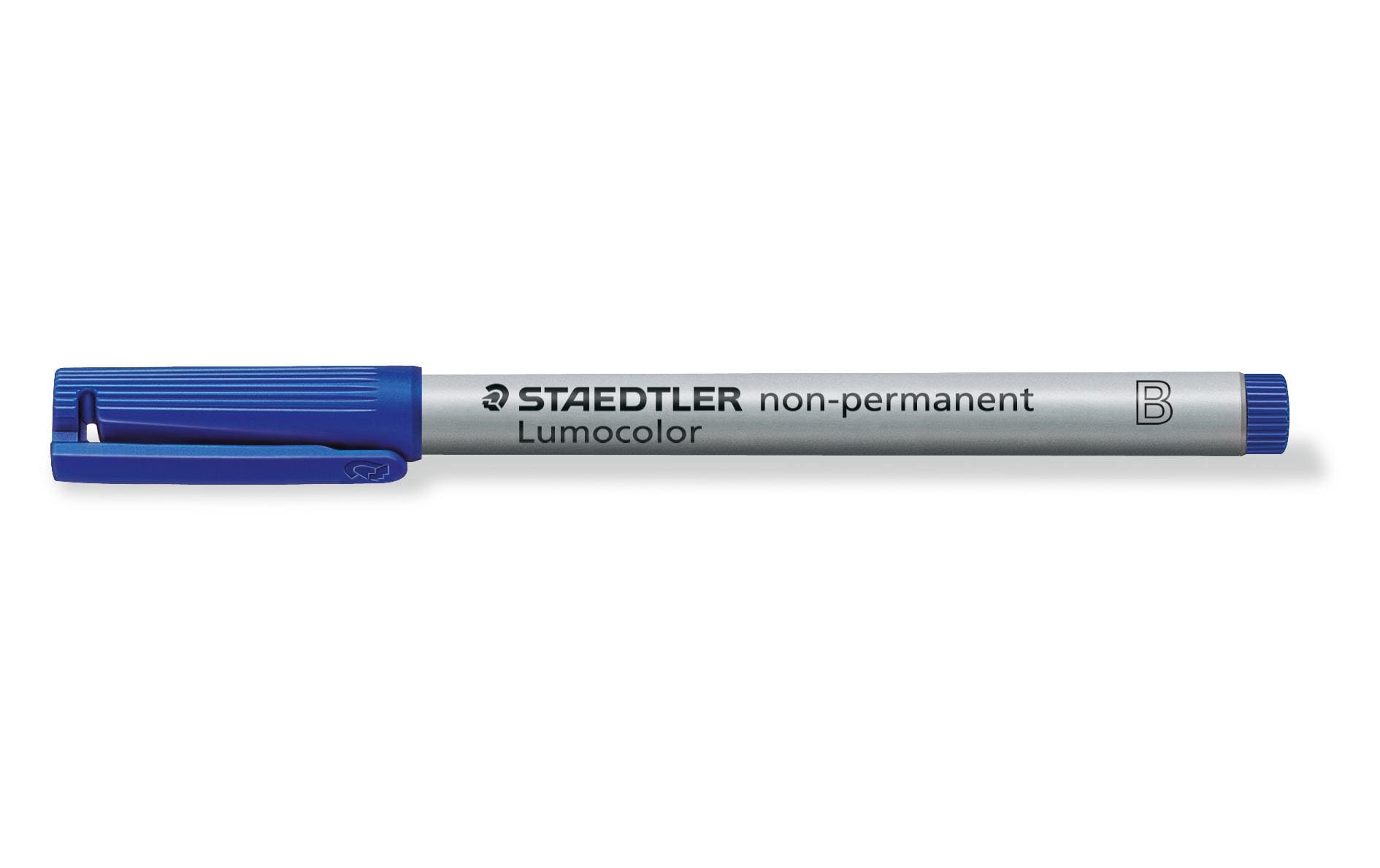 Staedtler OHP-Marker – blau, feucht abwischbar, nachfüllbar – für Folien & glatte Oberflächen