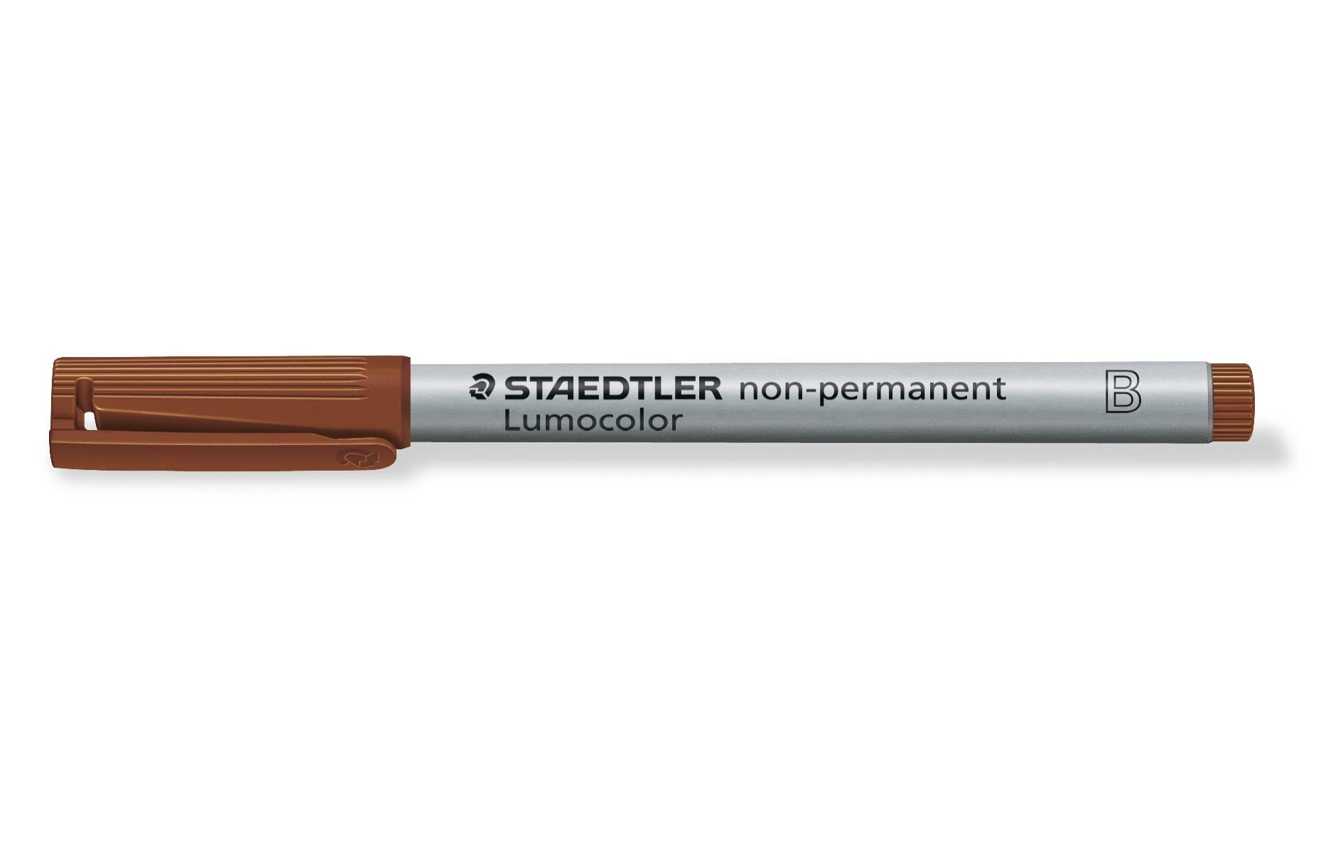 Staedtler Non-Permanent Marker Lumocolor – Keilspitze 1 mm – Hellbraun
