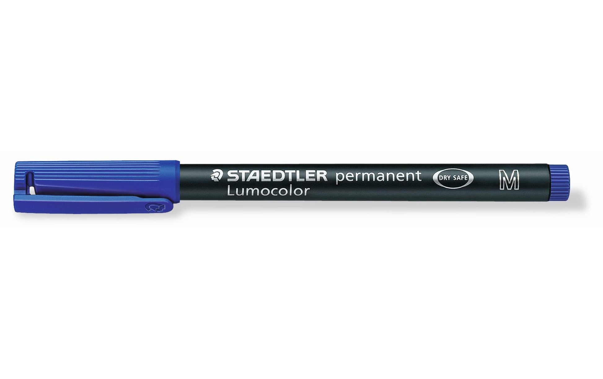 Staedtler Lumocolor 317 OHP-Marker – Rundspitze 1 mm – Blau – 10er-Pack – für Glas, Metall und Kunststoff