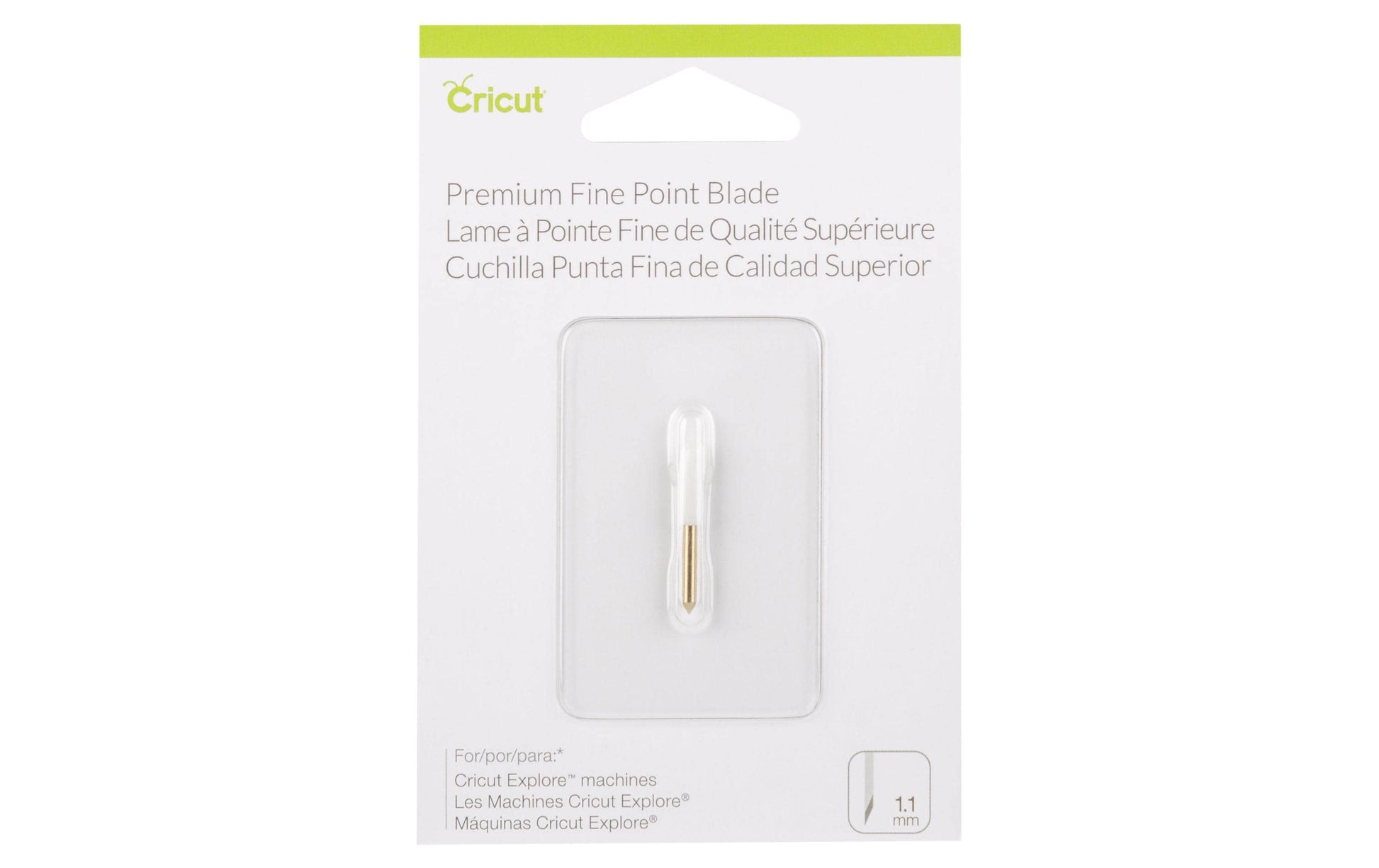Cricut Ersatzklinge Fine-Point Premium – für Maker- & Explore-Serien, 1 Stück
