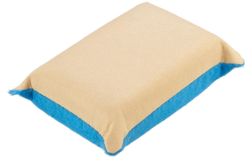 Sonax Scheibenschwamm 2-in-1 – cremefarben, 1 Stk.