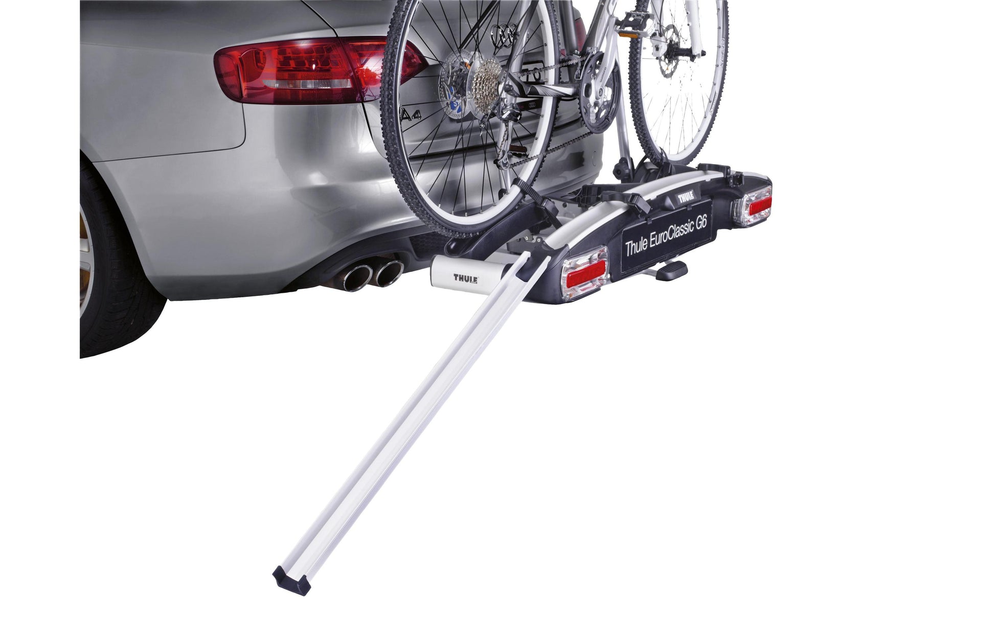 Thule Fahrradträger Ladehilfe 9152 – Tragkraft 25 kg – Aluminium, Schwarz – 1 Stk.
