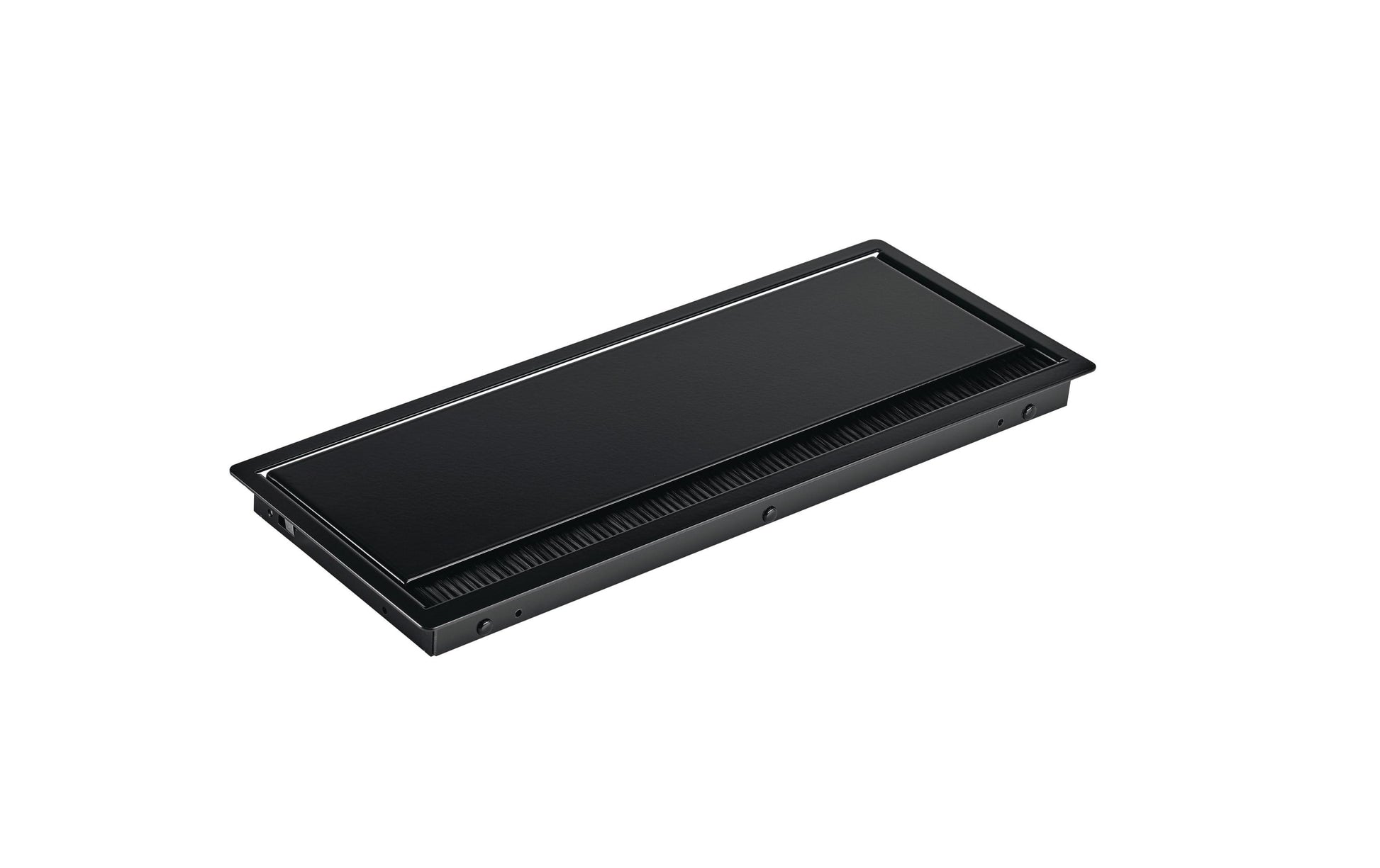 Bachmann Einbaurahmen, Edelstahl, 387×149 mm – schwarz