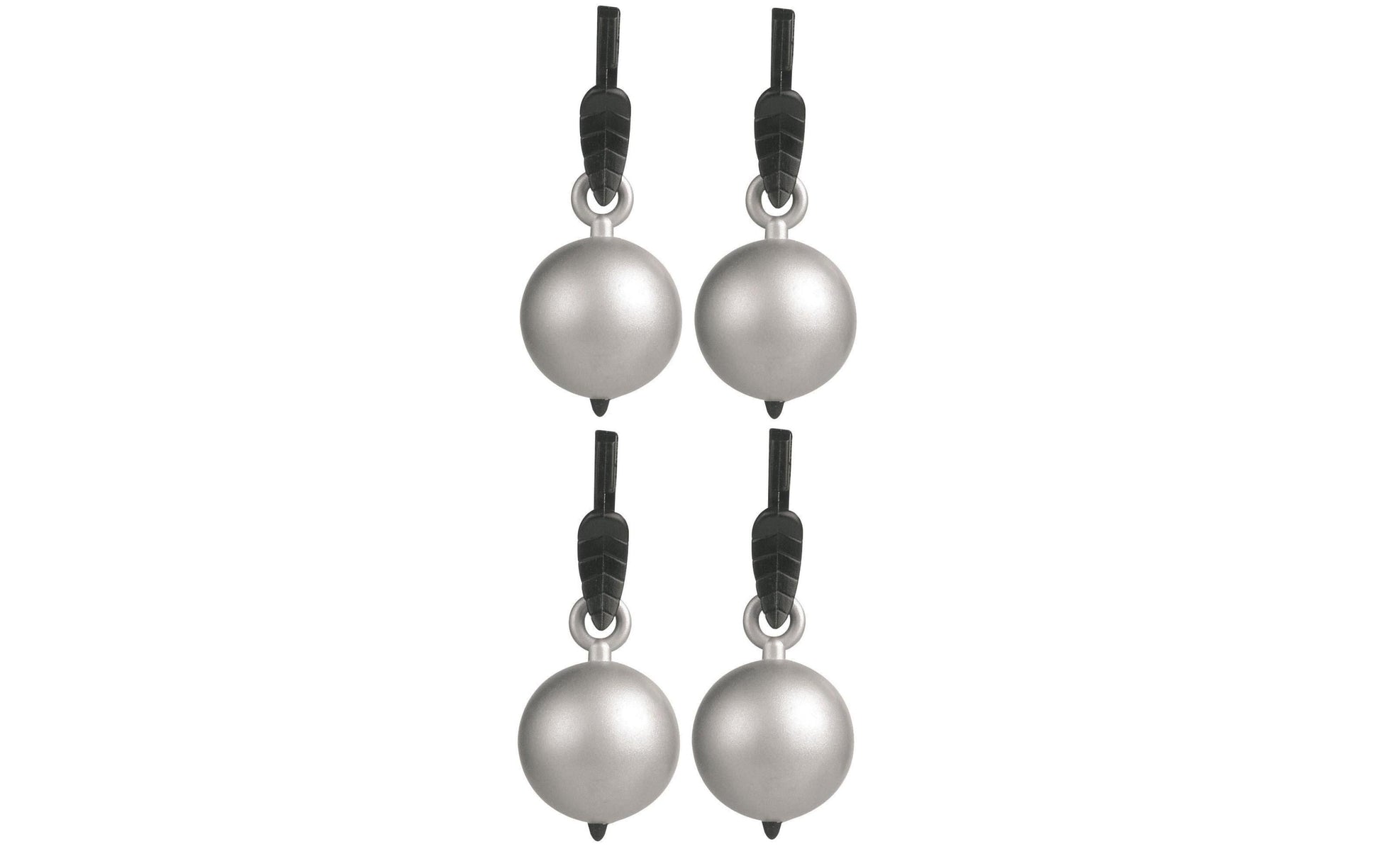 d-c-fix Tischtuchbeschwerer Kugel – Silber – 2,6 × 3 cm – Kunststoff