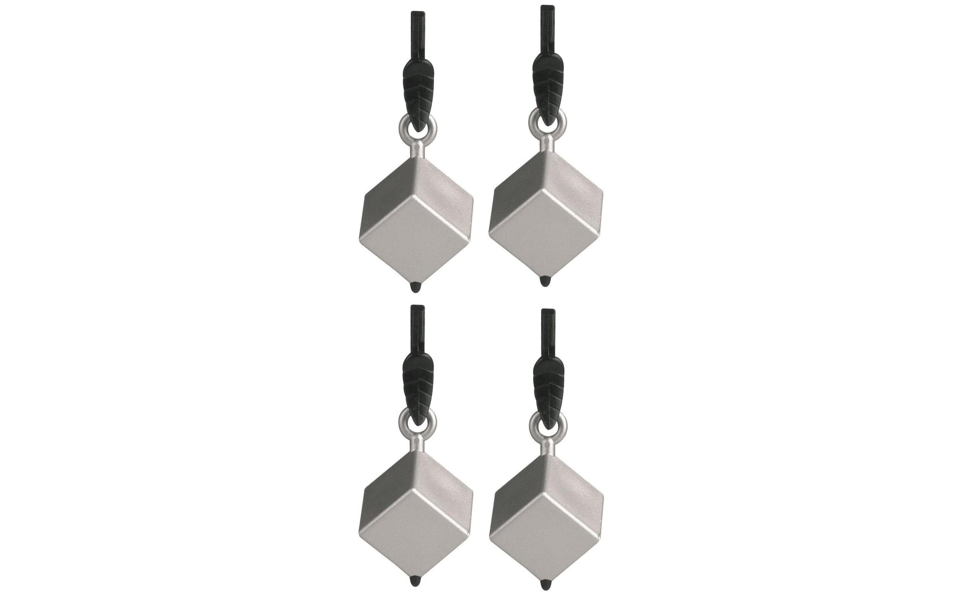 d-c-fix Tischtuchbeschwerer – Silber – 2,6 × 3 × 6,5 cm – Metall – 4 Stk