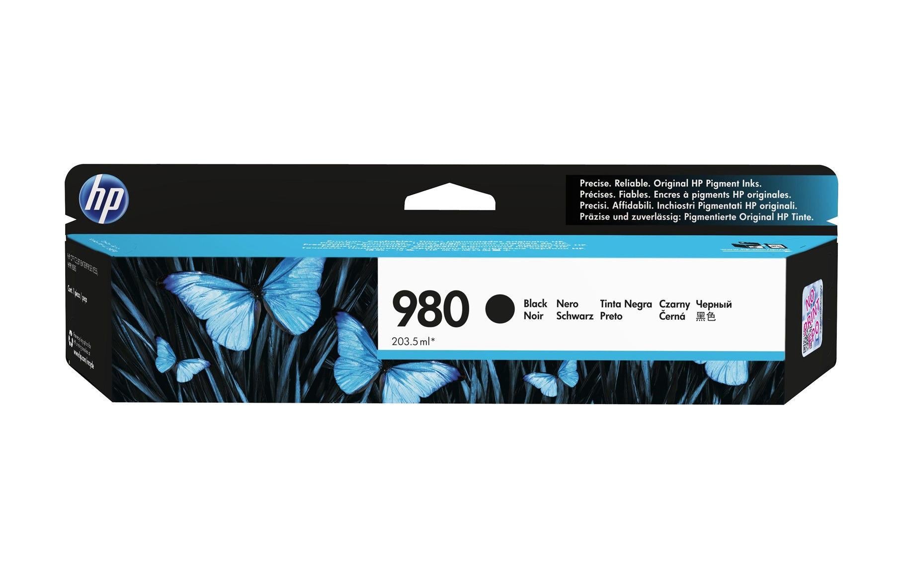 HP Tintenpatrone 980, Schwarz, 10'000 Seiten