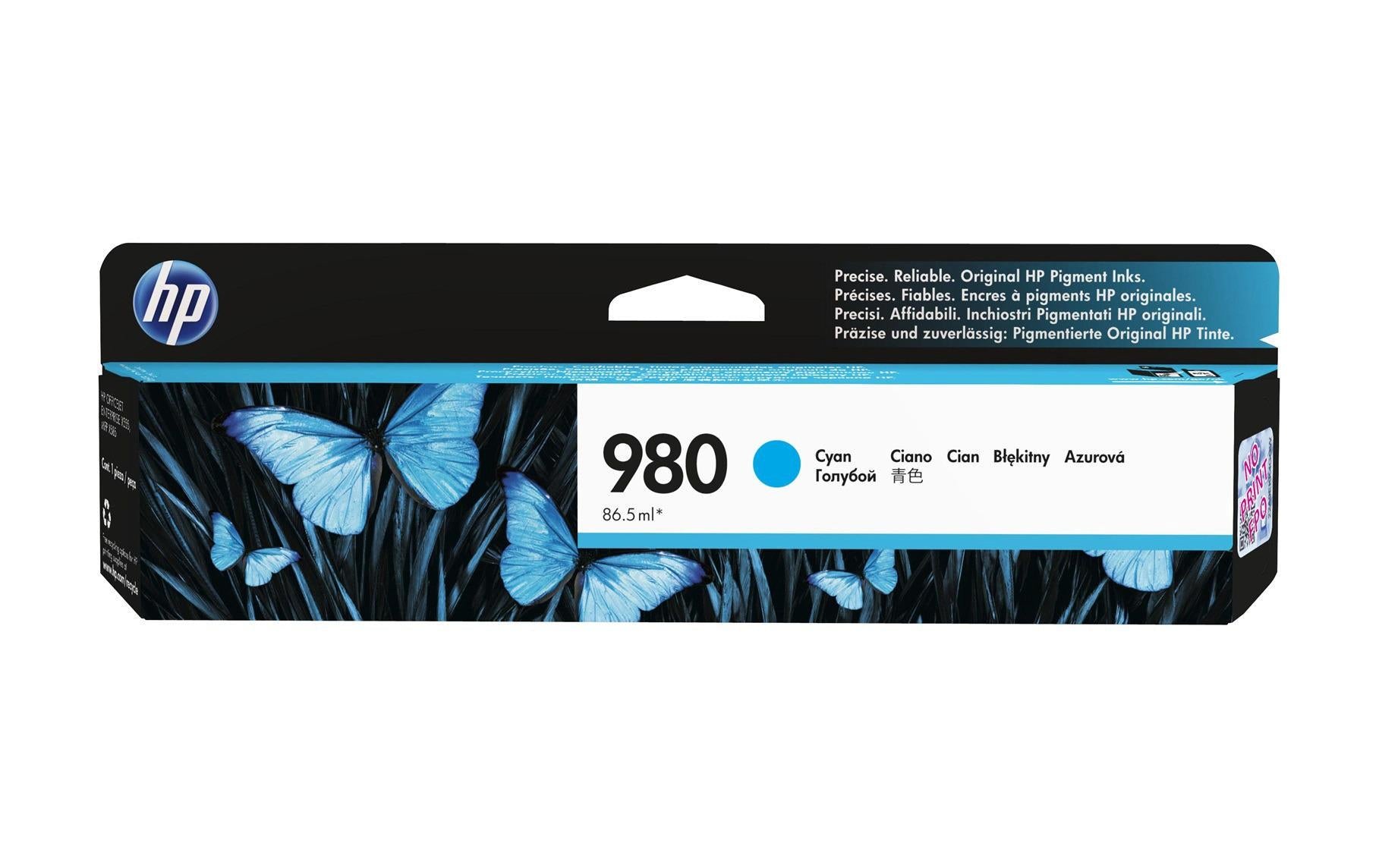 HP Tintenpatrone 980, cyan, 6'600 Seiten