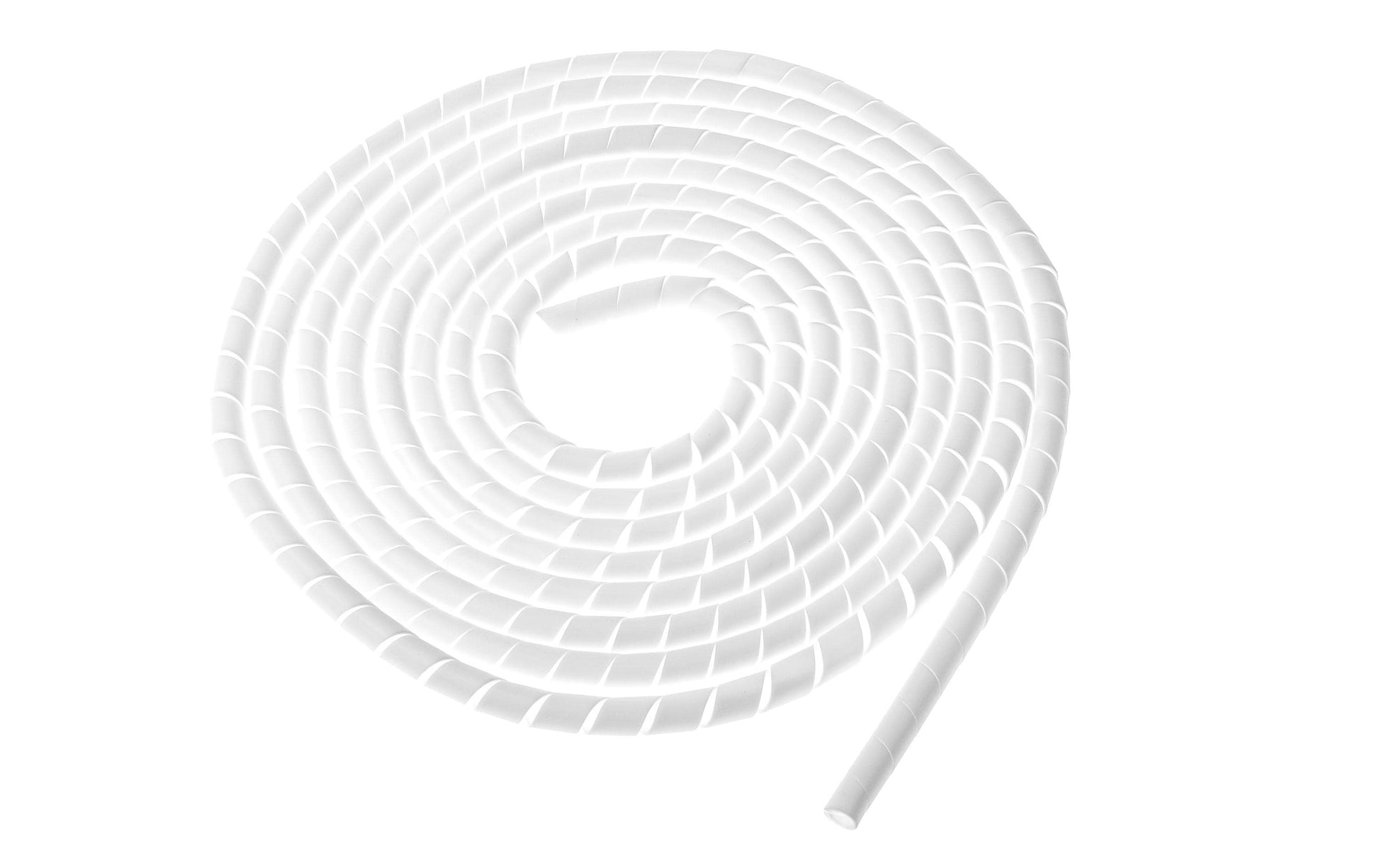 Plica Kabelschlauch, Ø 8–30 mm, 5 m, Kunststoff – Weiss