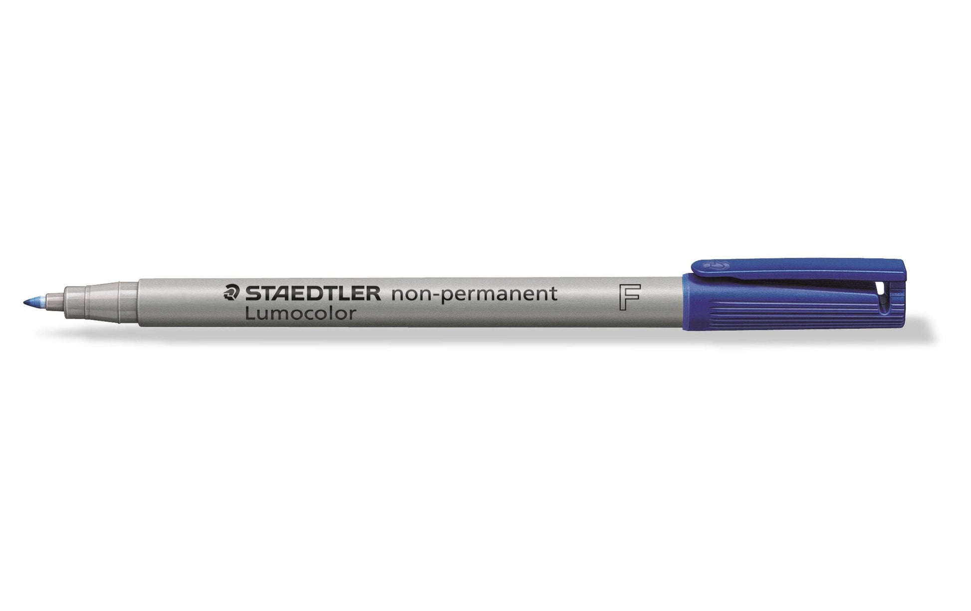 Staedtler OHP-Marker – 0,6 mm, blau, 10 Stk., feucht abwischbar – für Folien & glatte Oberflächen