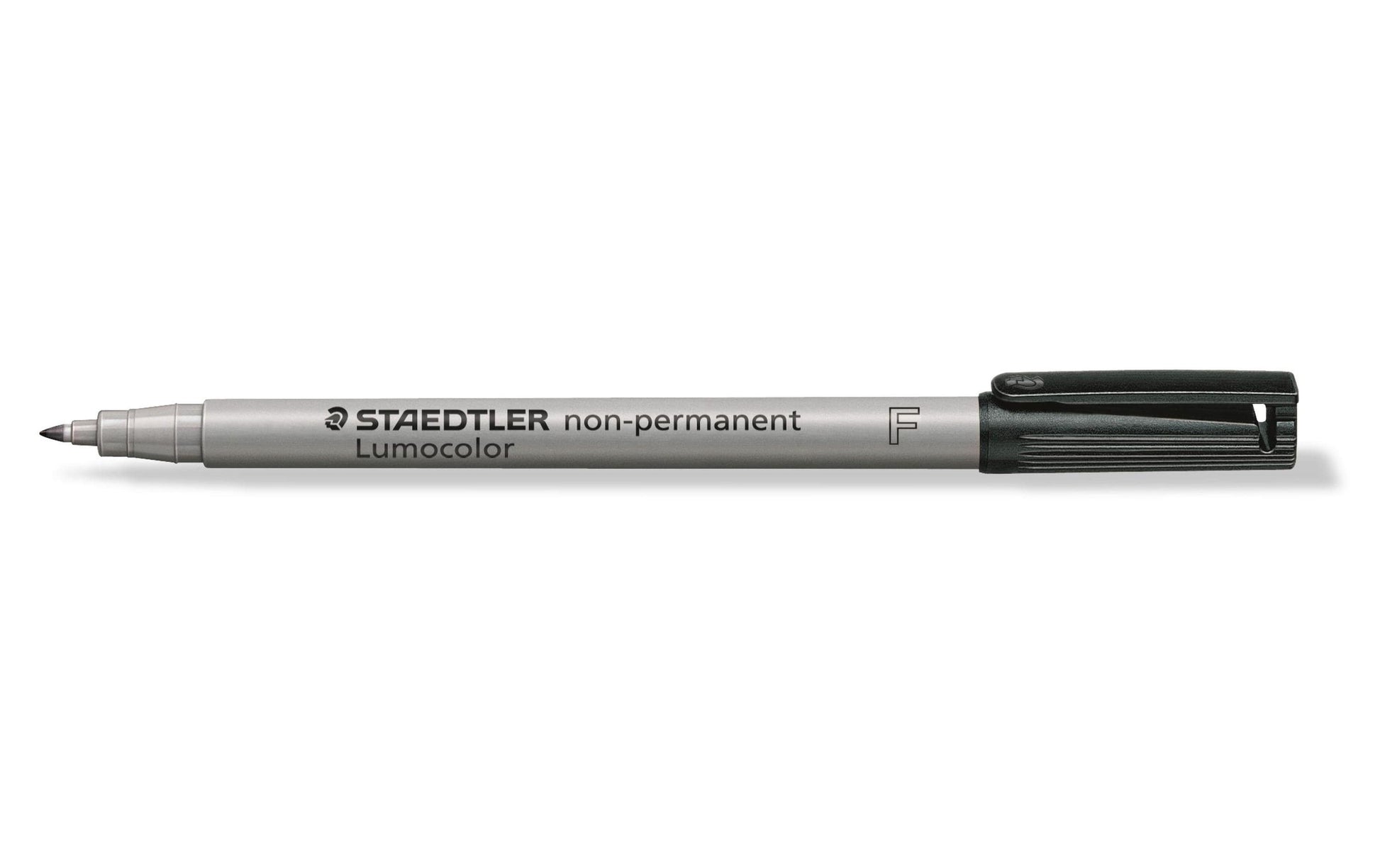 Staedtler OHP-Marker – Spitze 0,6 mm, schwarz, 10 Stk., feucht abwischbar – für Folien & glatte Oberflächen