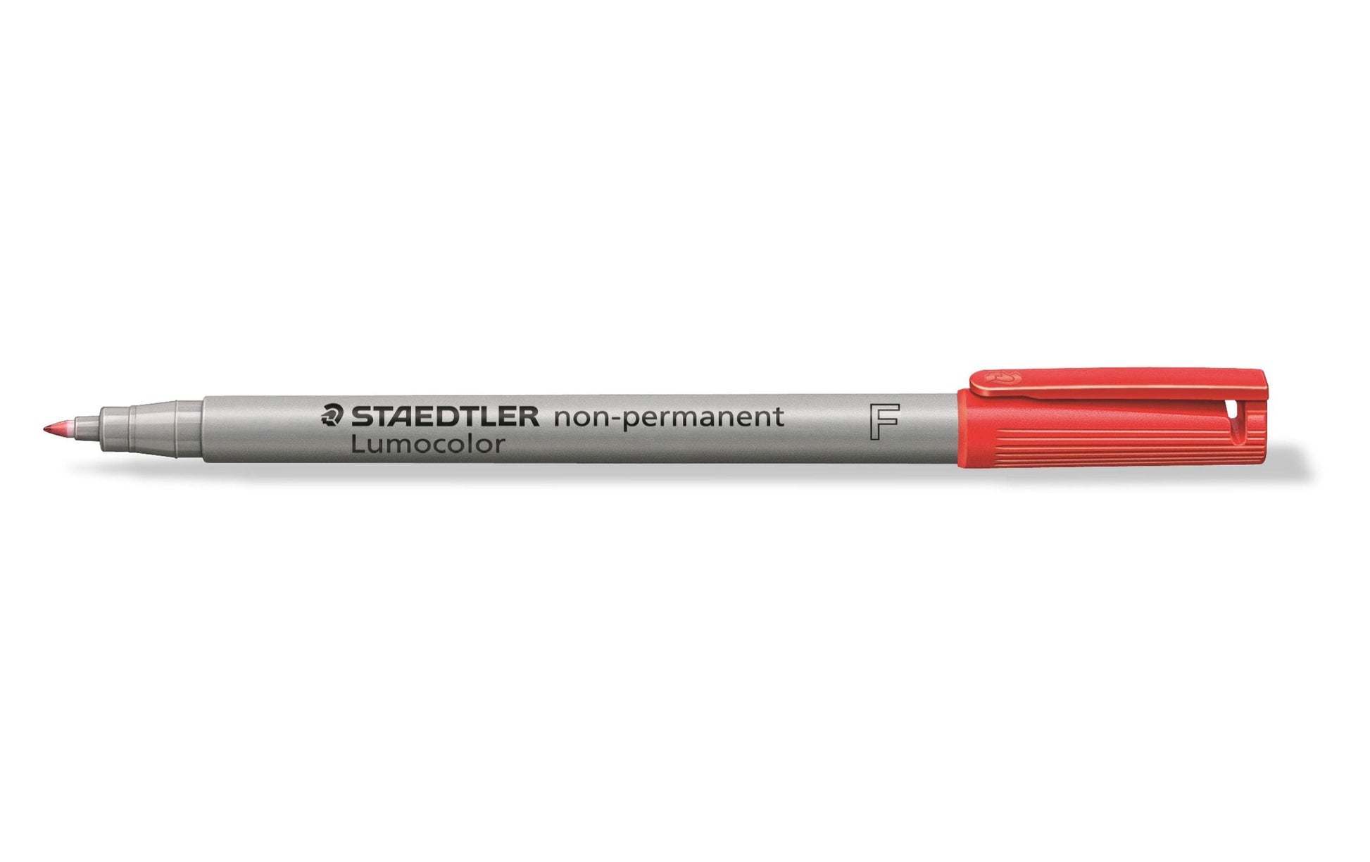 Staedtler Non-Permanent-Marker Lumocolor – fein 0,6 mm – rot – nachfüllbar