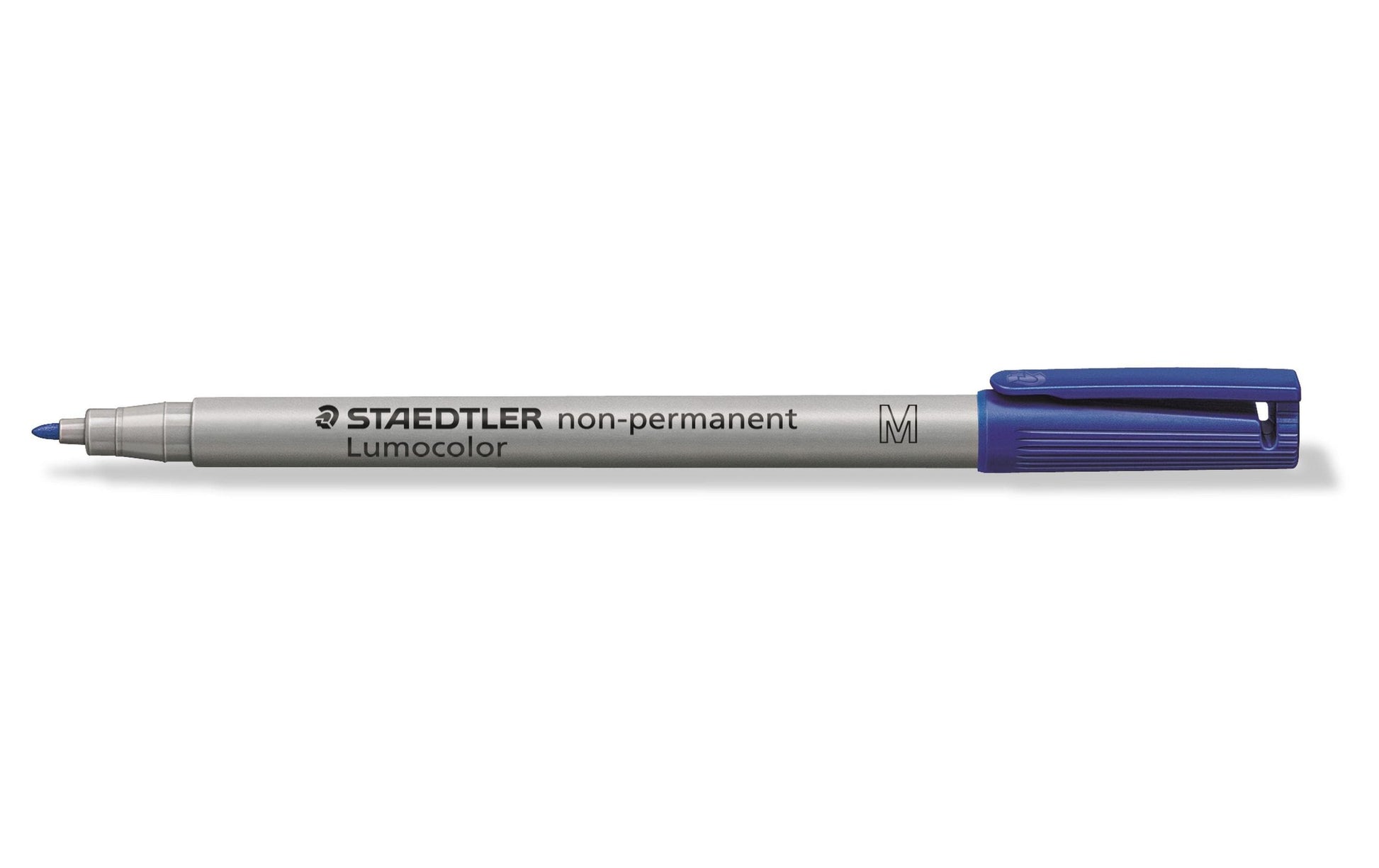 Staedtler Lumocolor 315 OHP-Marker – Rundspitze 1 mm, Blau, 10 Stk., Nachfüllbar – Für Viele Oberflächen