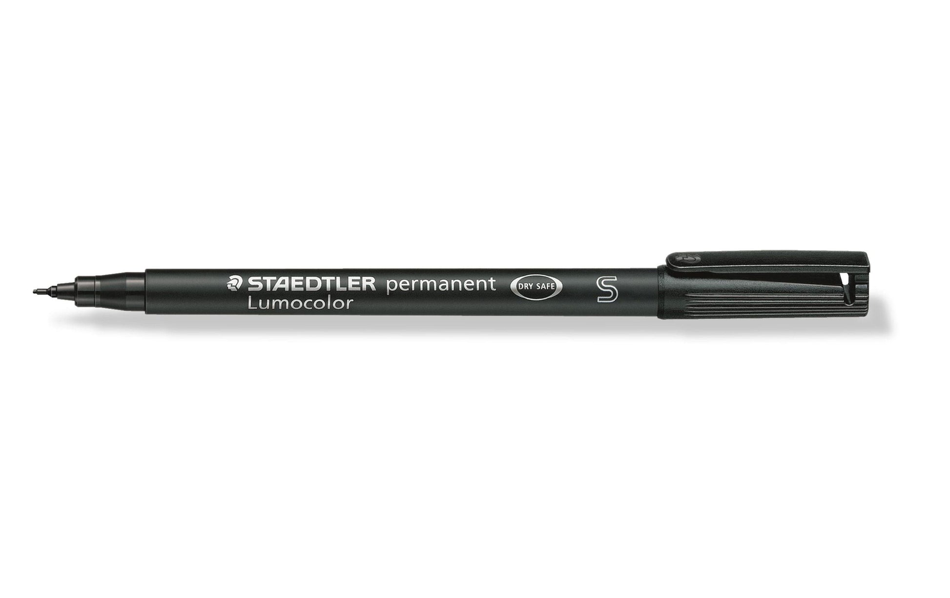 Staedtler Lumocolor 313 Permanentmarker – Rundspitze 0,4 mm – Schwarz – 10er-Pack