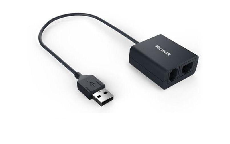 Yealink EHS40 Wireless – Headset-Dongle (USB‑A), für Yealink T58A, T57W, T54W und weitere Yealink-Telefone