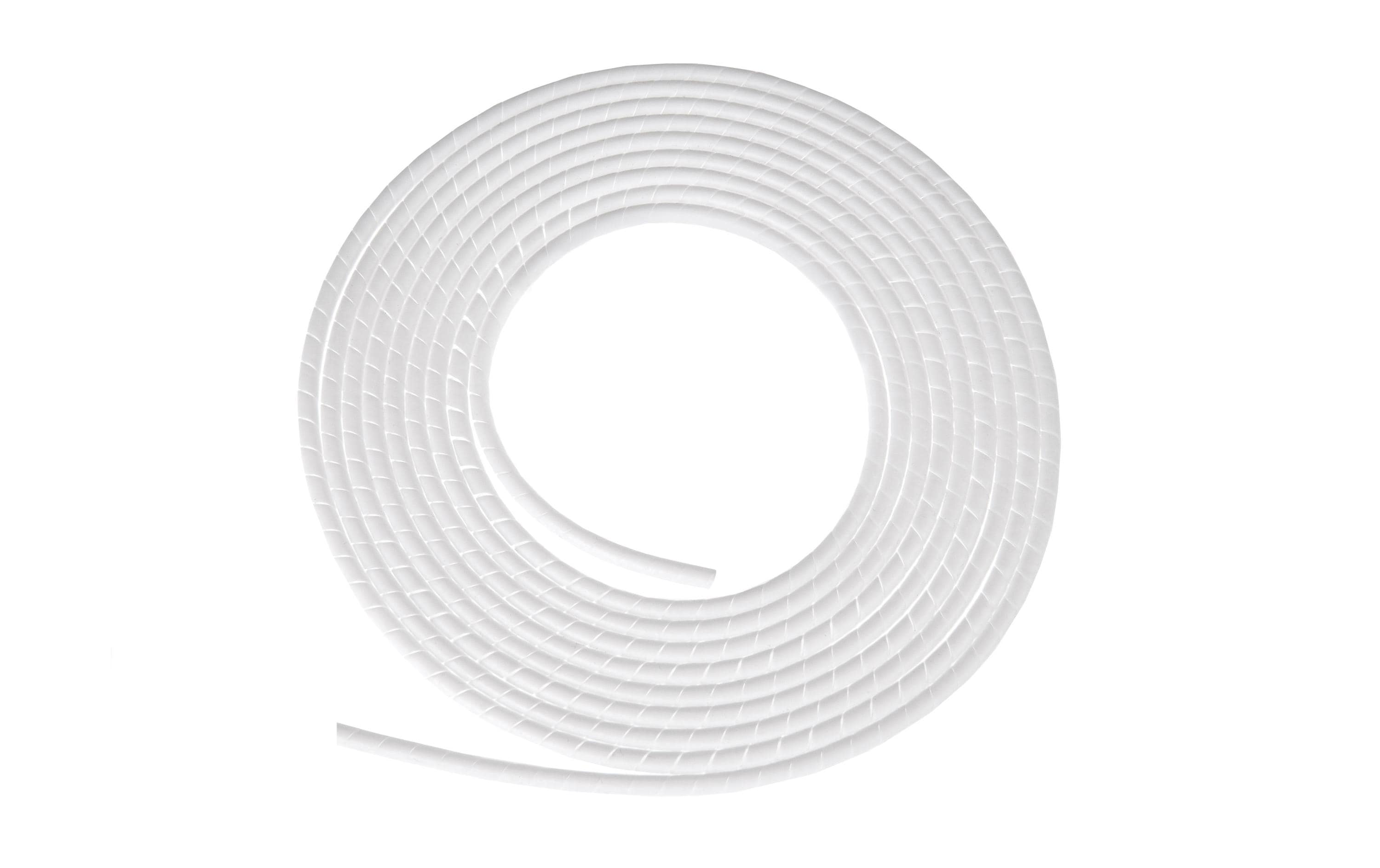 Plica Kabelschlauch, Ø 5–20 mm, 5 m, Kunststoff – Weiss
